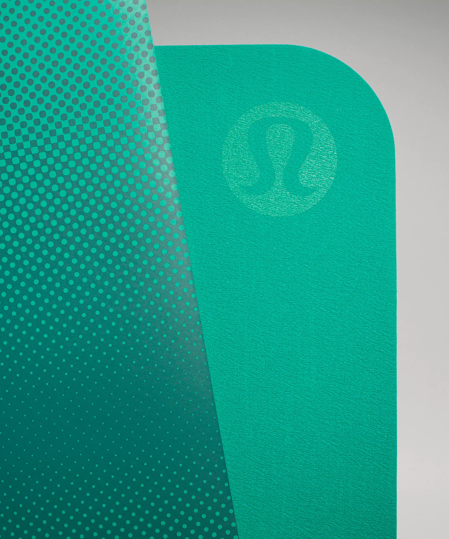 The Mat 5mm Made With FSC™-Certified Rubber Ombre Glide Mat Green Jasper Maldives Green /Maldives Green