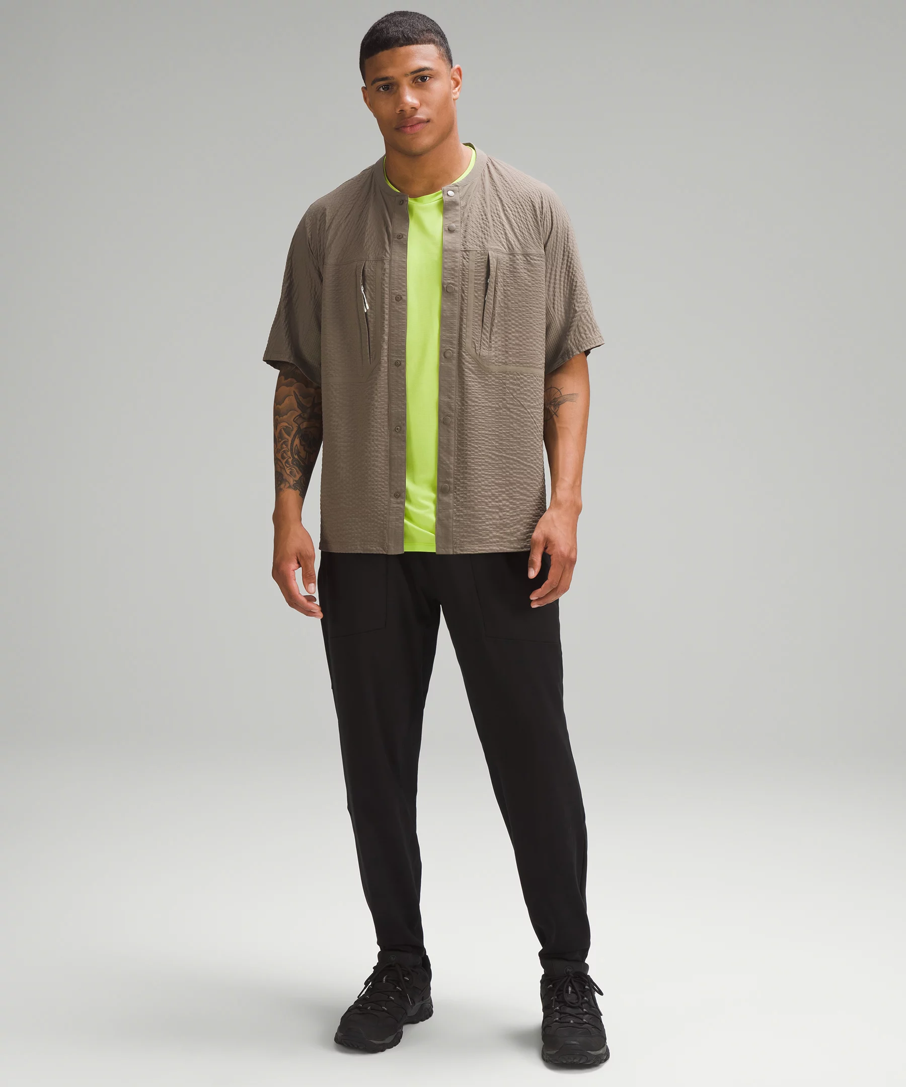 Lightweight Hiking Short-Sleeve Overshirt Nomad