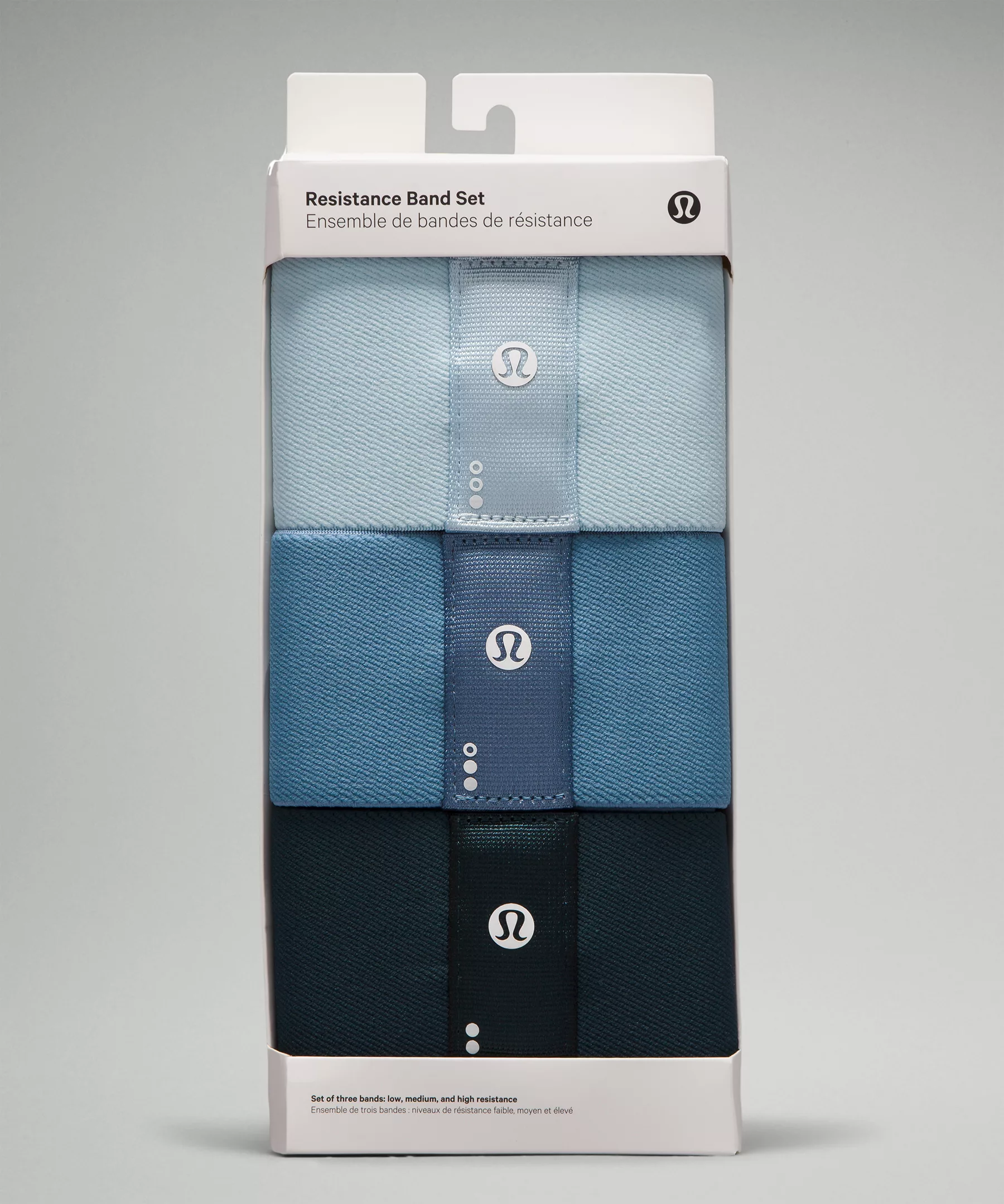 Resistance Band Set Powder Blue/Utility Blue/Submarine