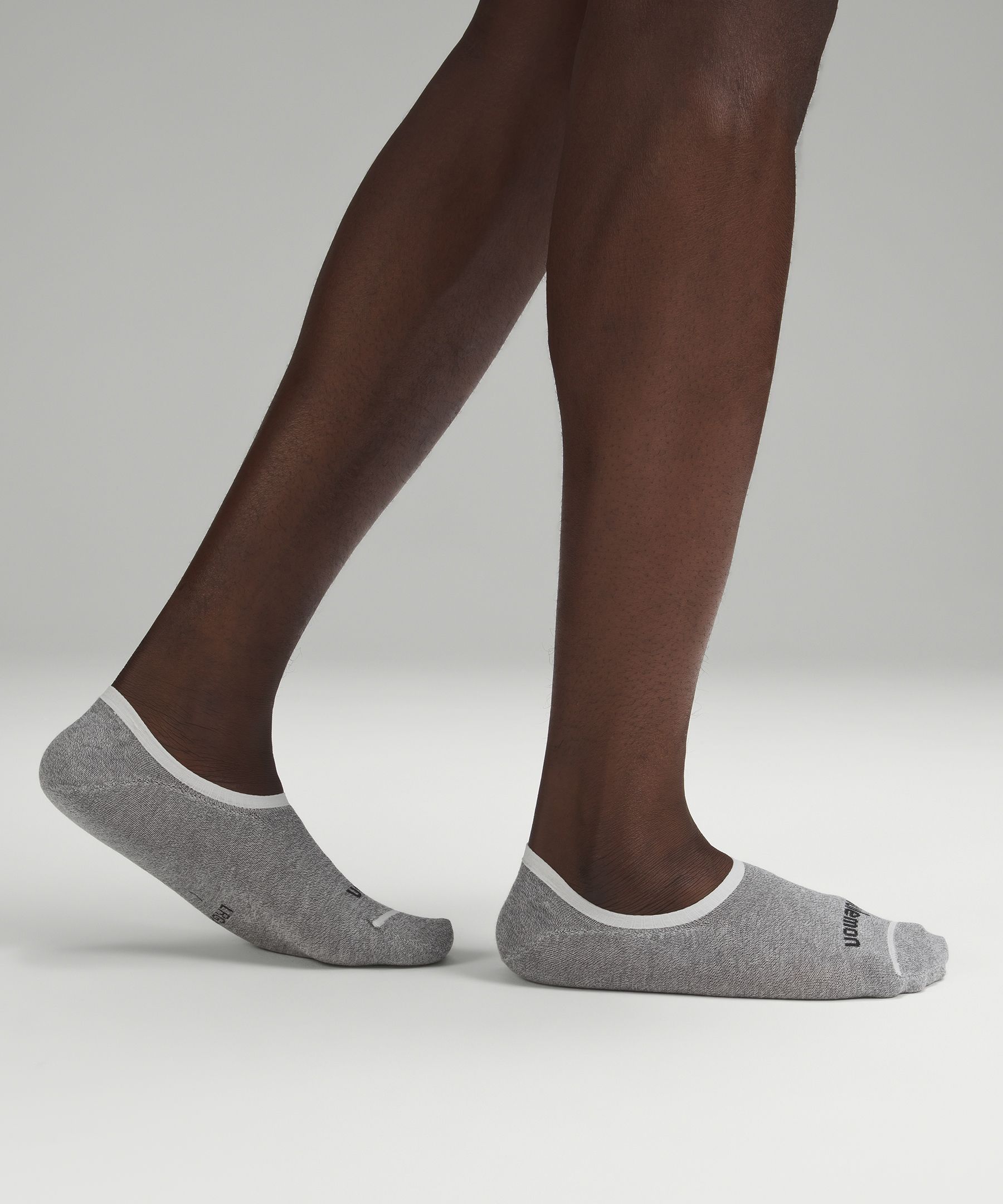 Men's Daily Stride Comfort No-Show Sock *3 Pack Heather Grey