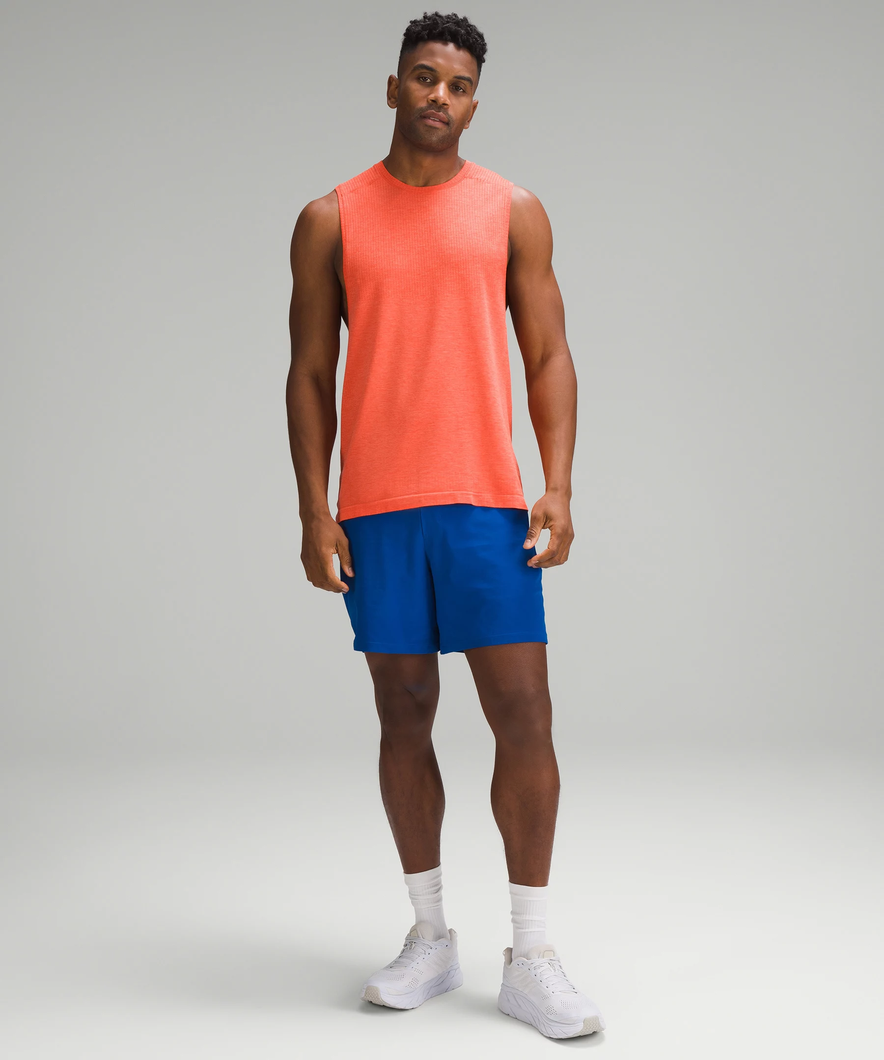 Metal Vent Tech Sleeveless Shirt *Updated Solar Orange/Sunny Coral