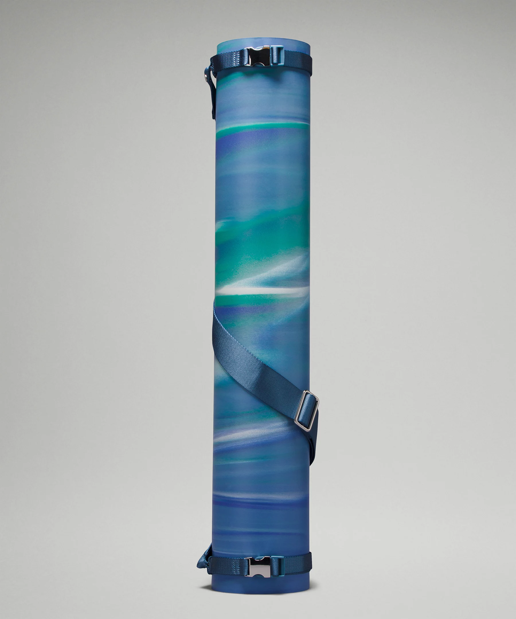Adjustable Yoga Mat Strap Utility Blue