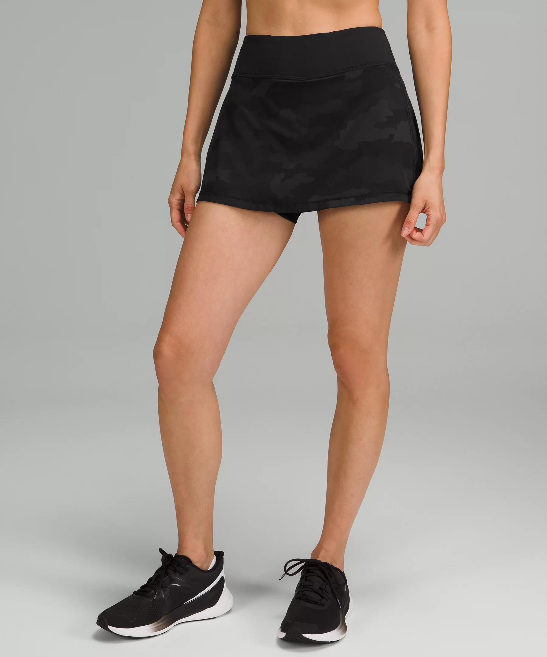 Pace Rival Mid-Rise Skirt Heritage 365 Camo Deep Coal Multi/Black