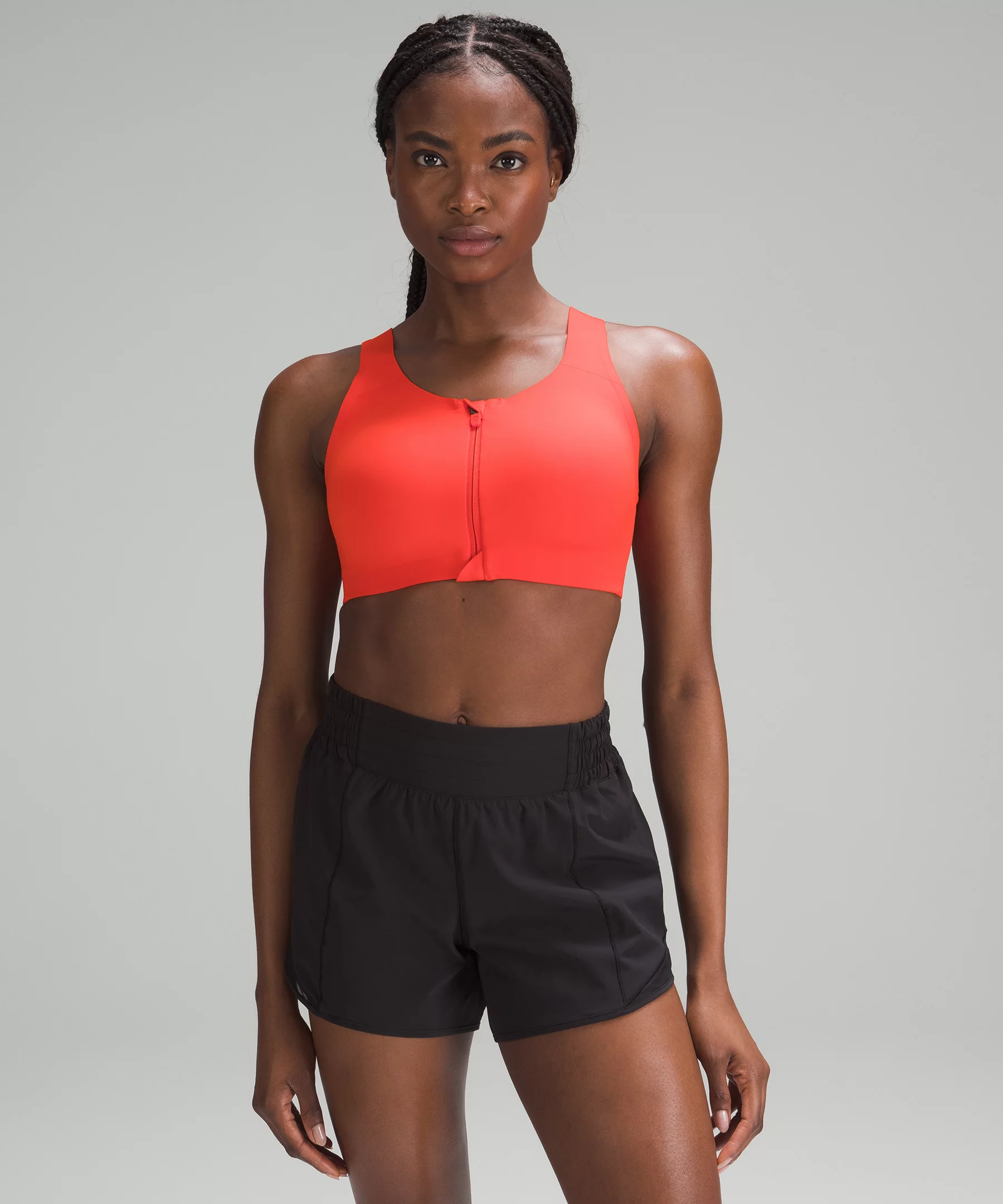 Enlite Front-Zip Bra *High Support, A–DDD(E) Cups Online Only Solar Orange