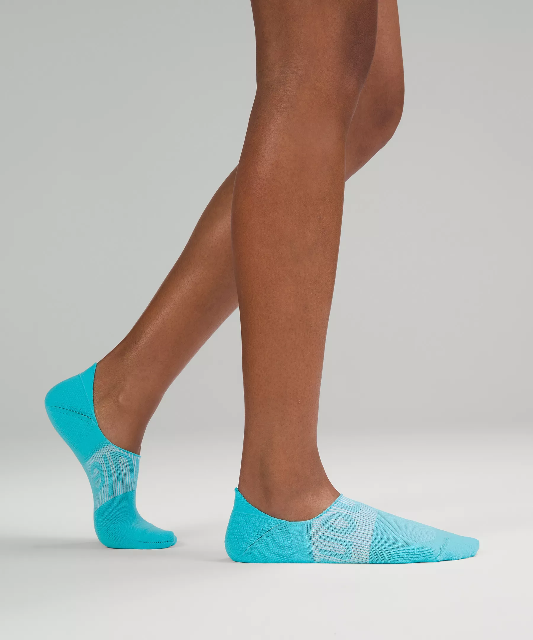 Women's Power Stride No-Show Sock with Active Grip 5 Pack *Online Only Rainbow/Orange Frappe