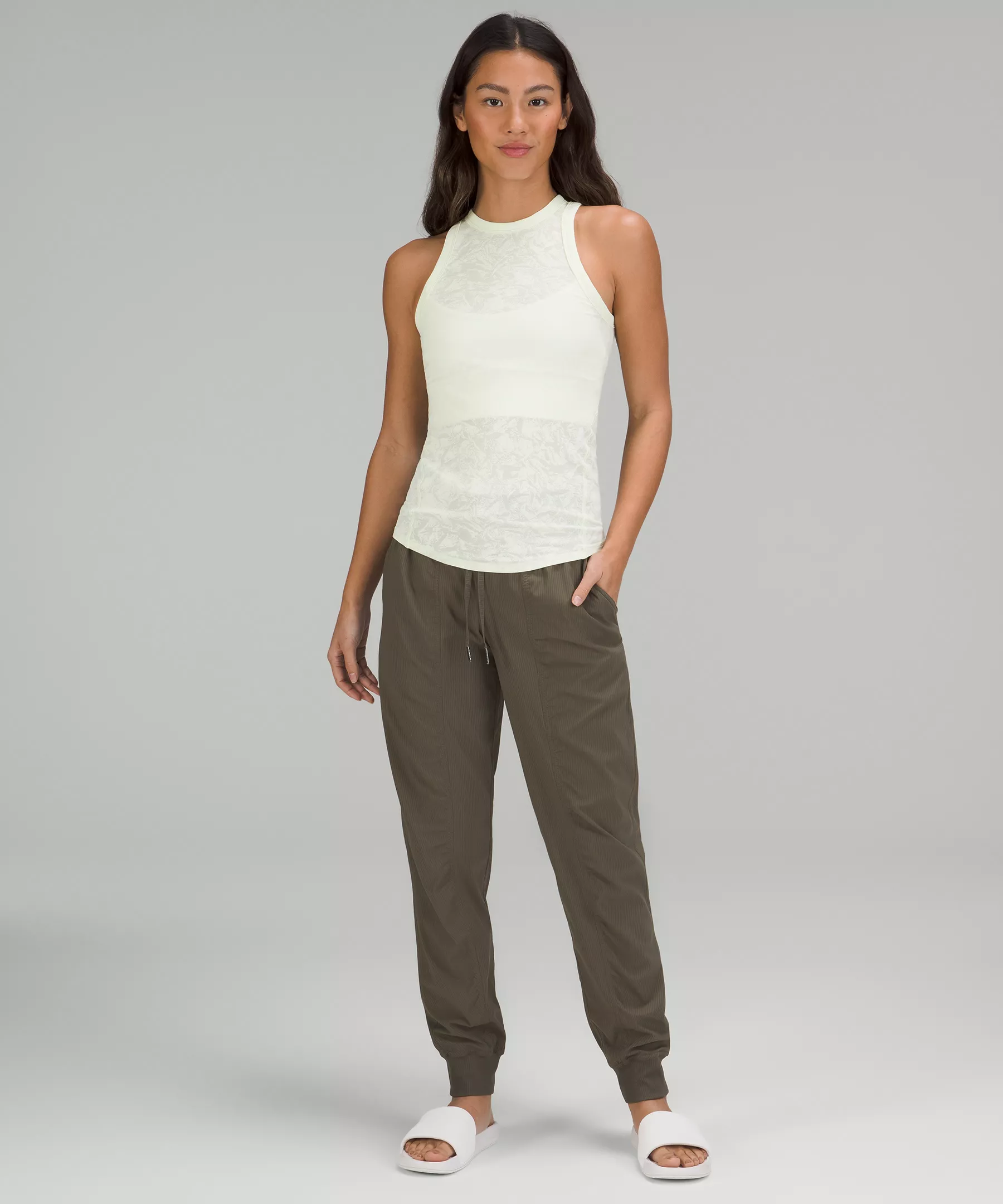 Hold Tight Tank Top *Jacquard Crumple Mini Jacquard Elixir