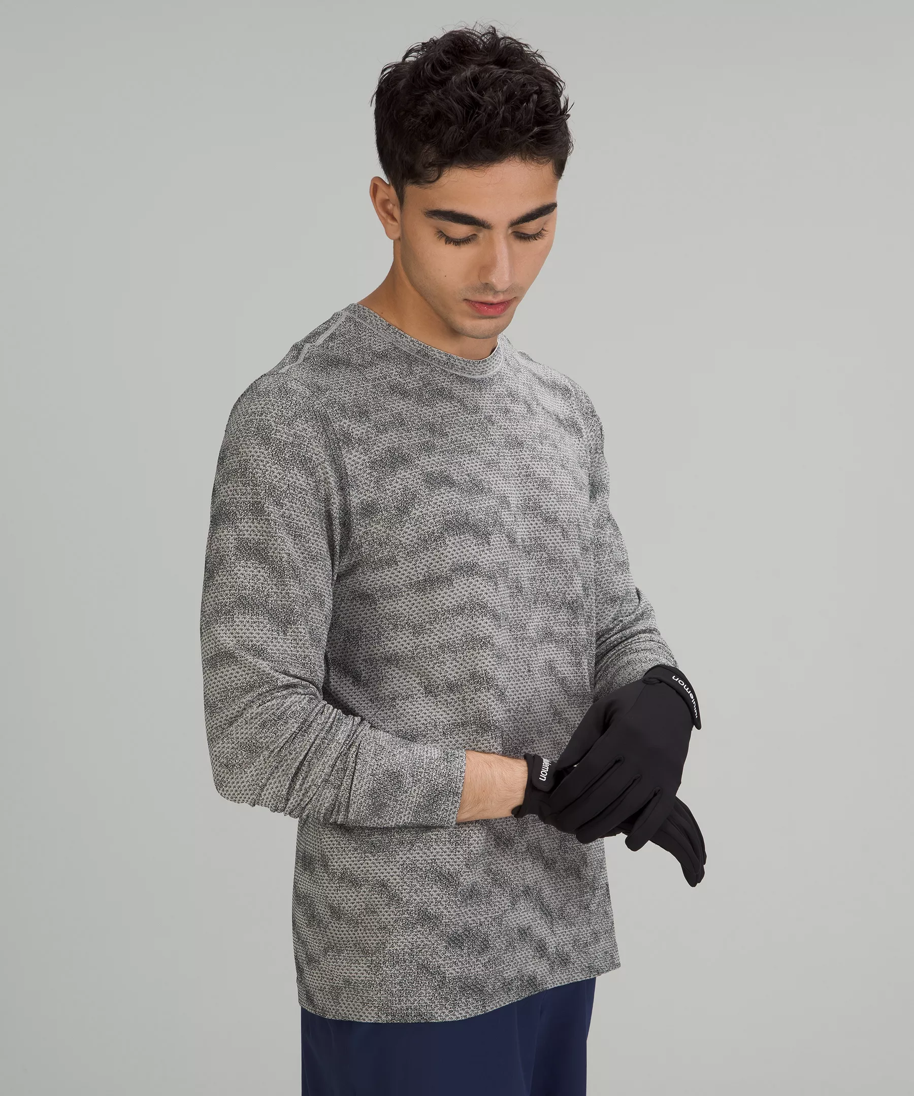 Men's Full Finger Training Glove Black