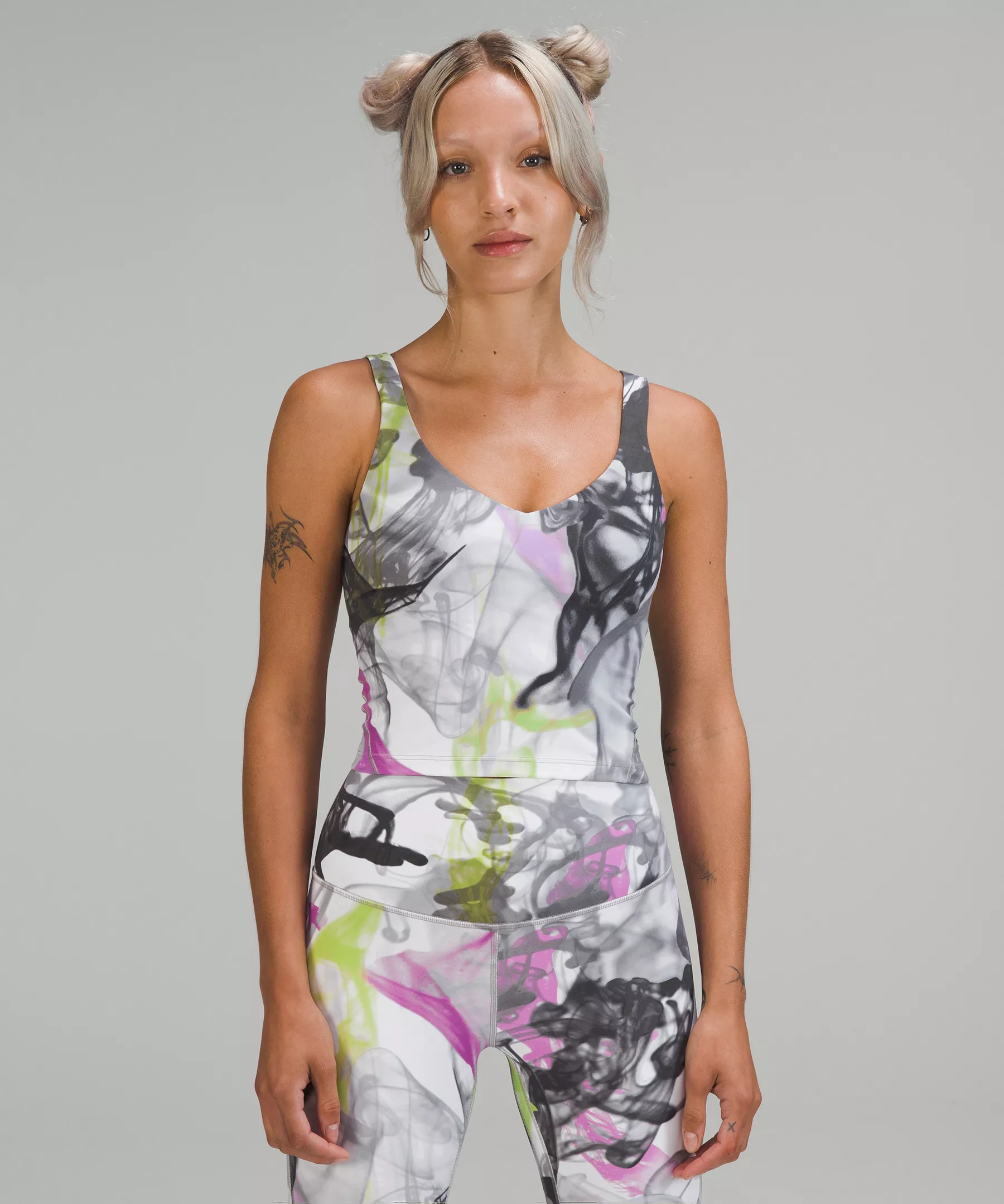 Throwback Print lululemon Align™ Tank Top Unicorn Throwback White Multi