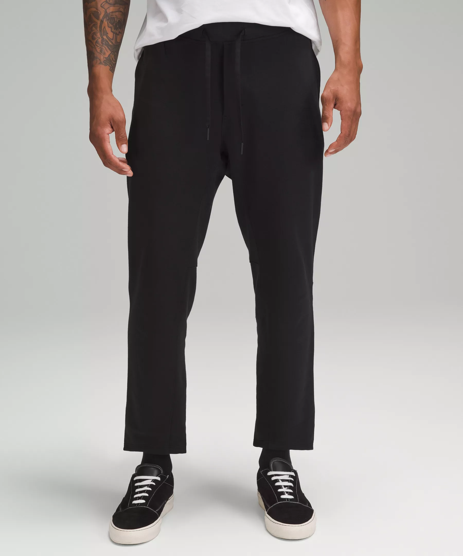 Relaxed-Fit French Terry Jogger Black