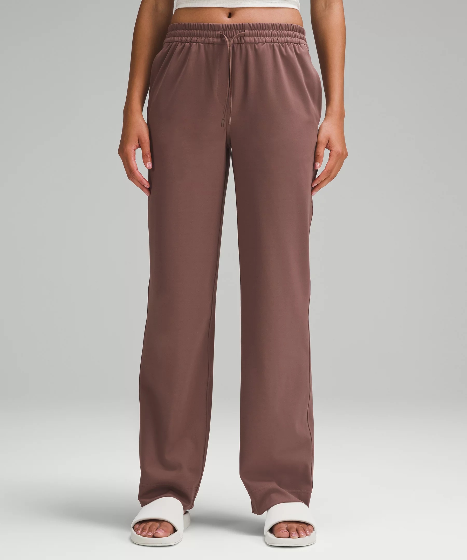 Straight-Leg Mid-Rise Pant Full Length *Luxtreme Dark Oxide