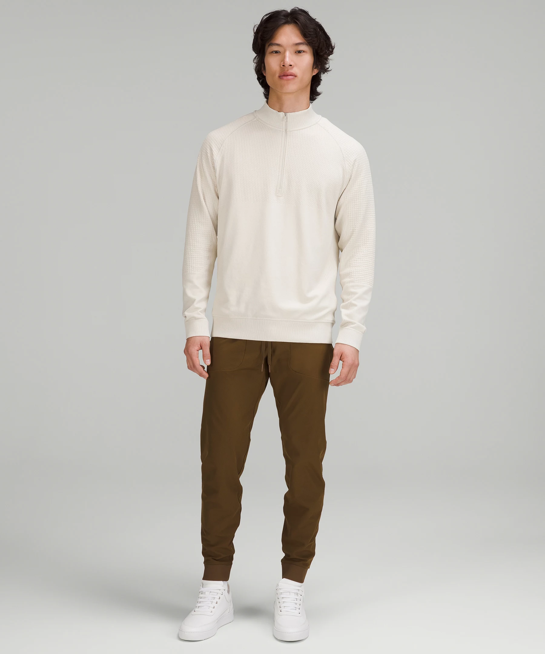 Engineered Warmth Half Zip *Online Only Natural Ivory/Natural Ivory