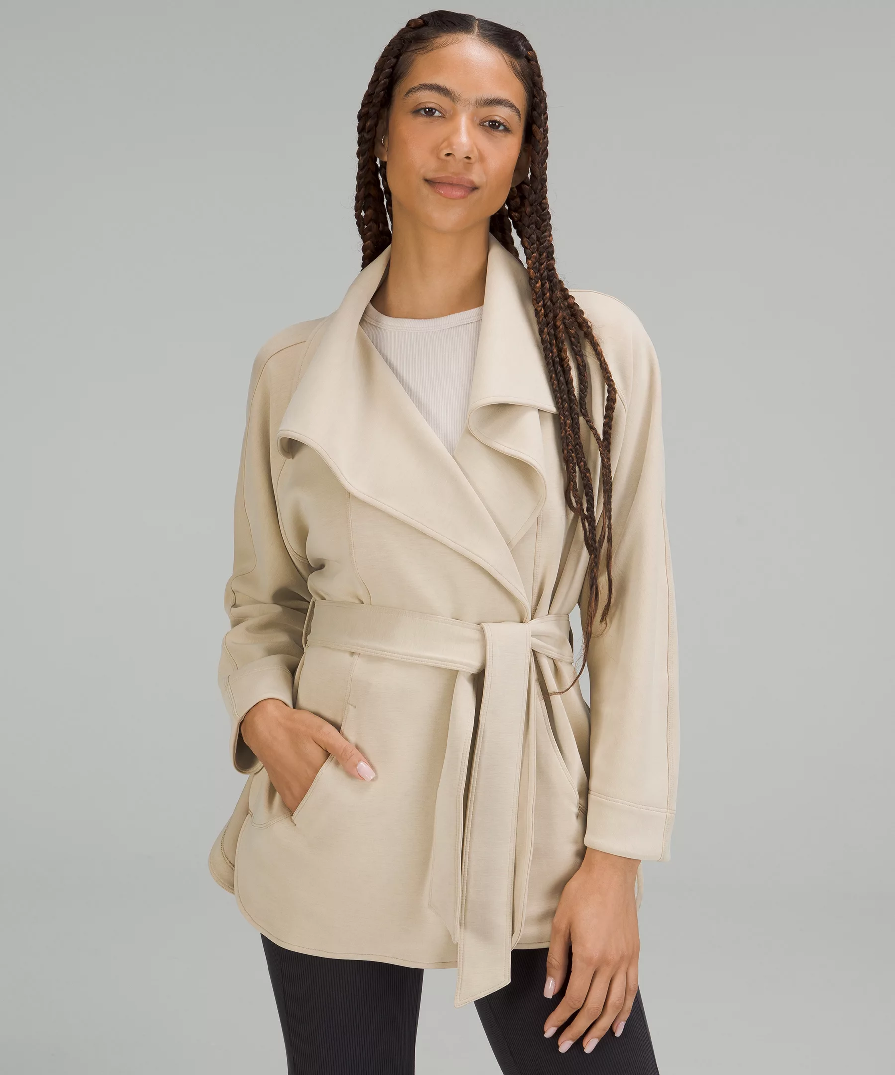 Softstreme Belted Wrap Trench