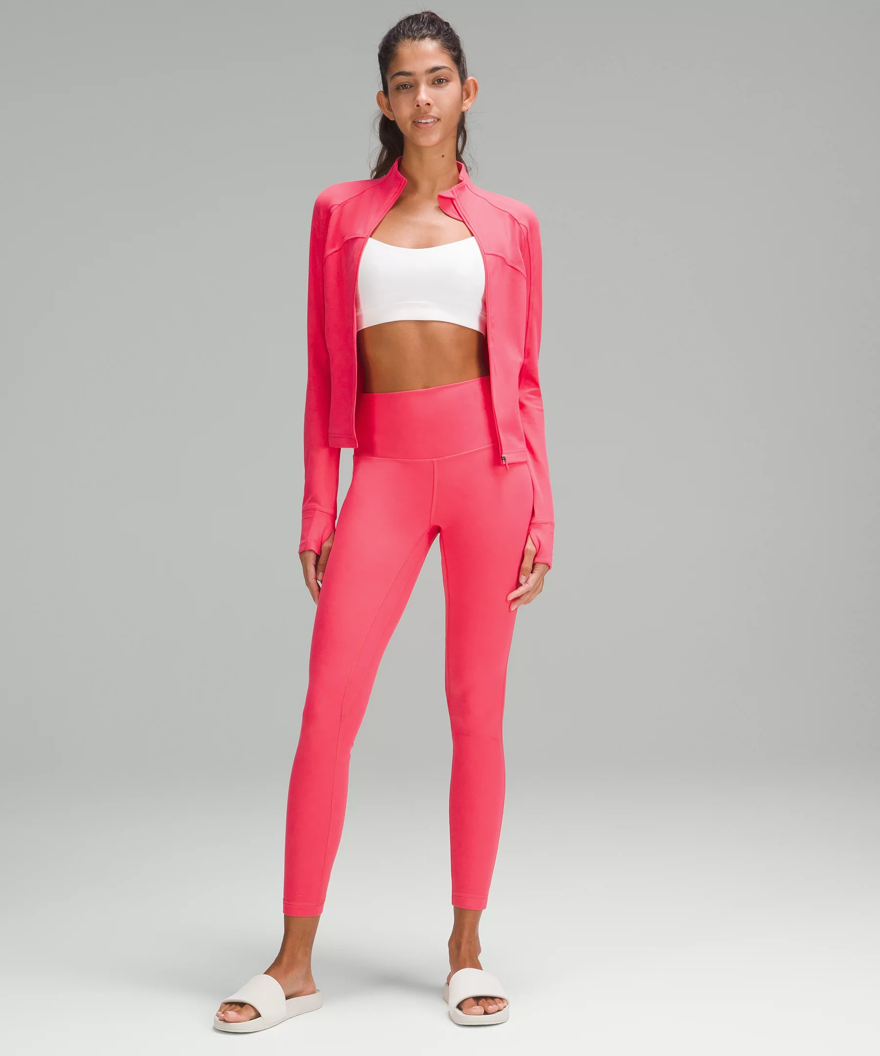 Cropped Define Jacket *Nulu lip gloss