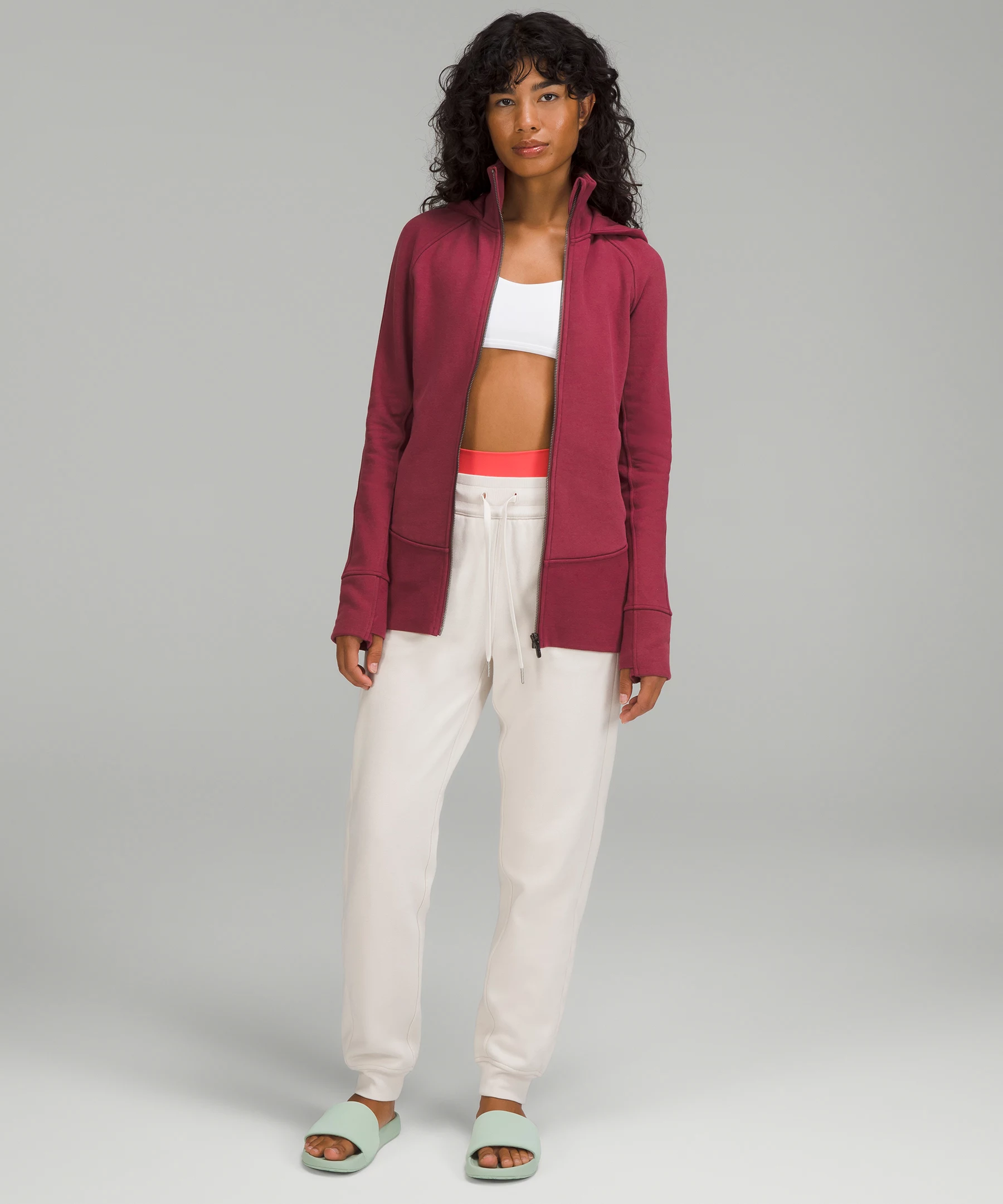 Hooded Radiant Jacket Mulled Wine