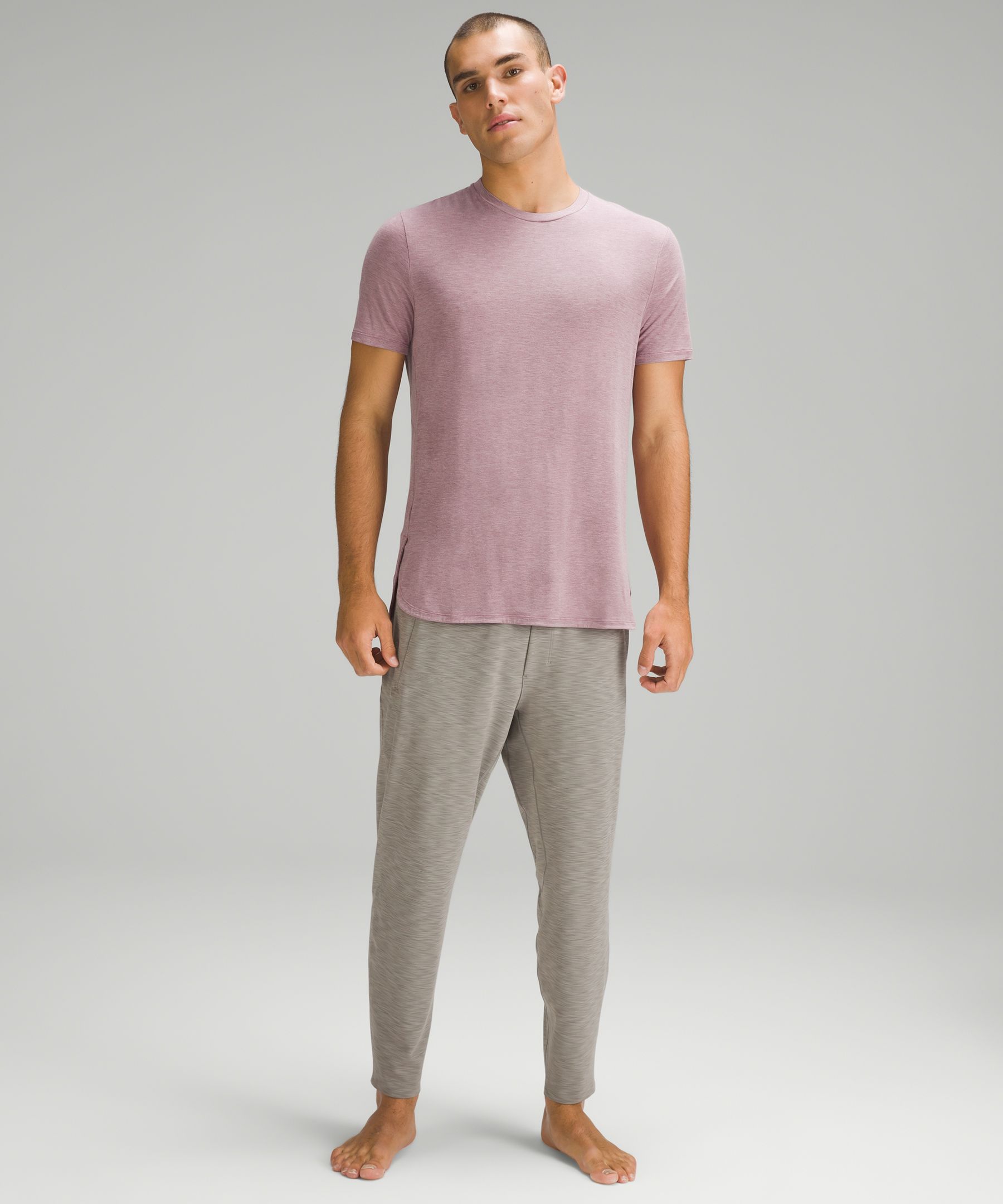 Balancer Short-Sleeve Shirt Heathered Velvet Dust