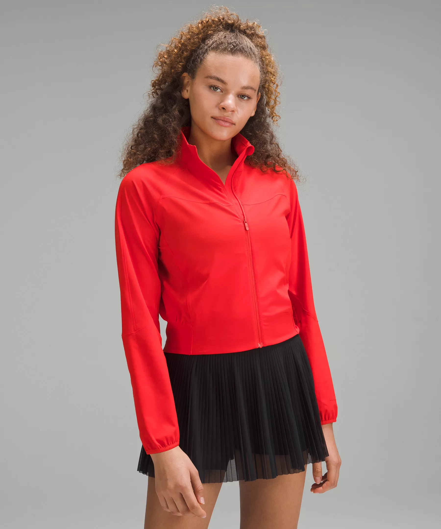 Water-Repellent Stretch Tennis Jacket Hot Heat