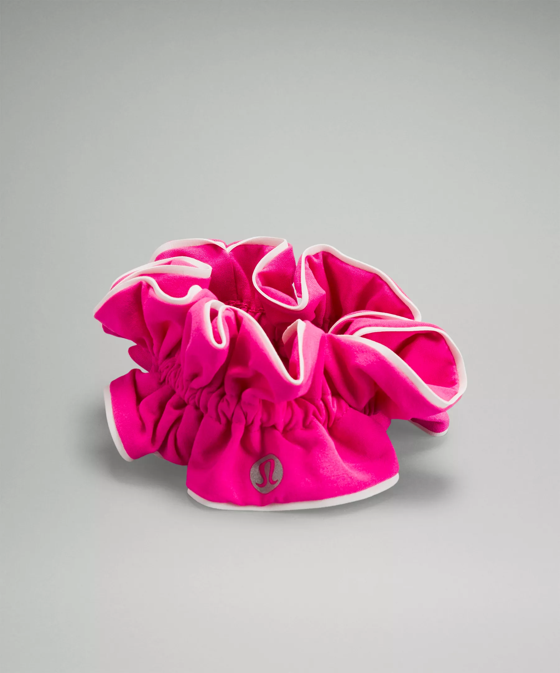 Light Locks Scrunchie Sonic Pink