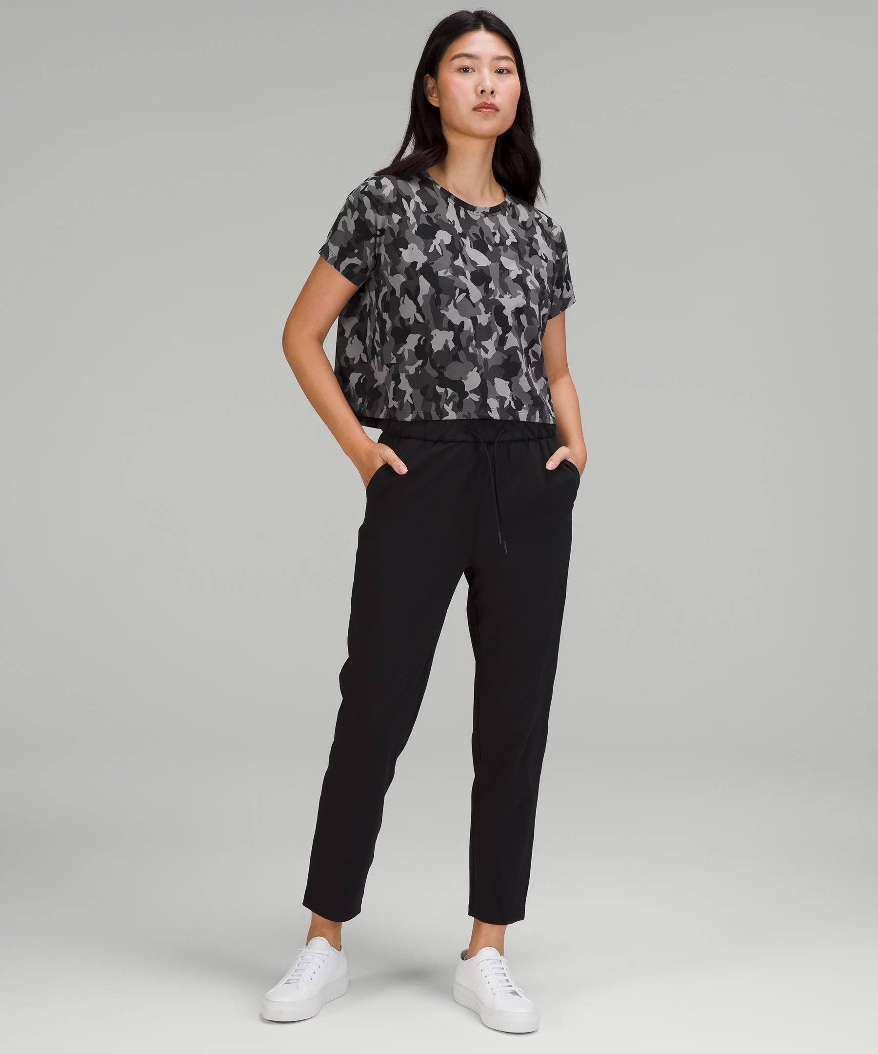 New Year Cates T-Shirt Online Only Rabbit All Over Print Grey Multi