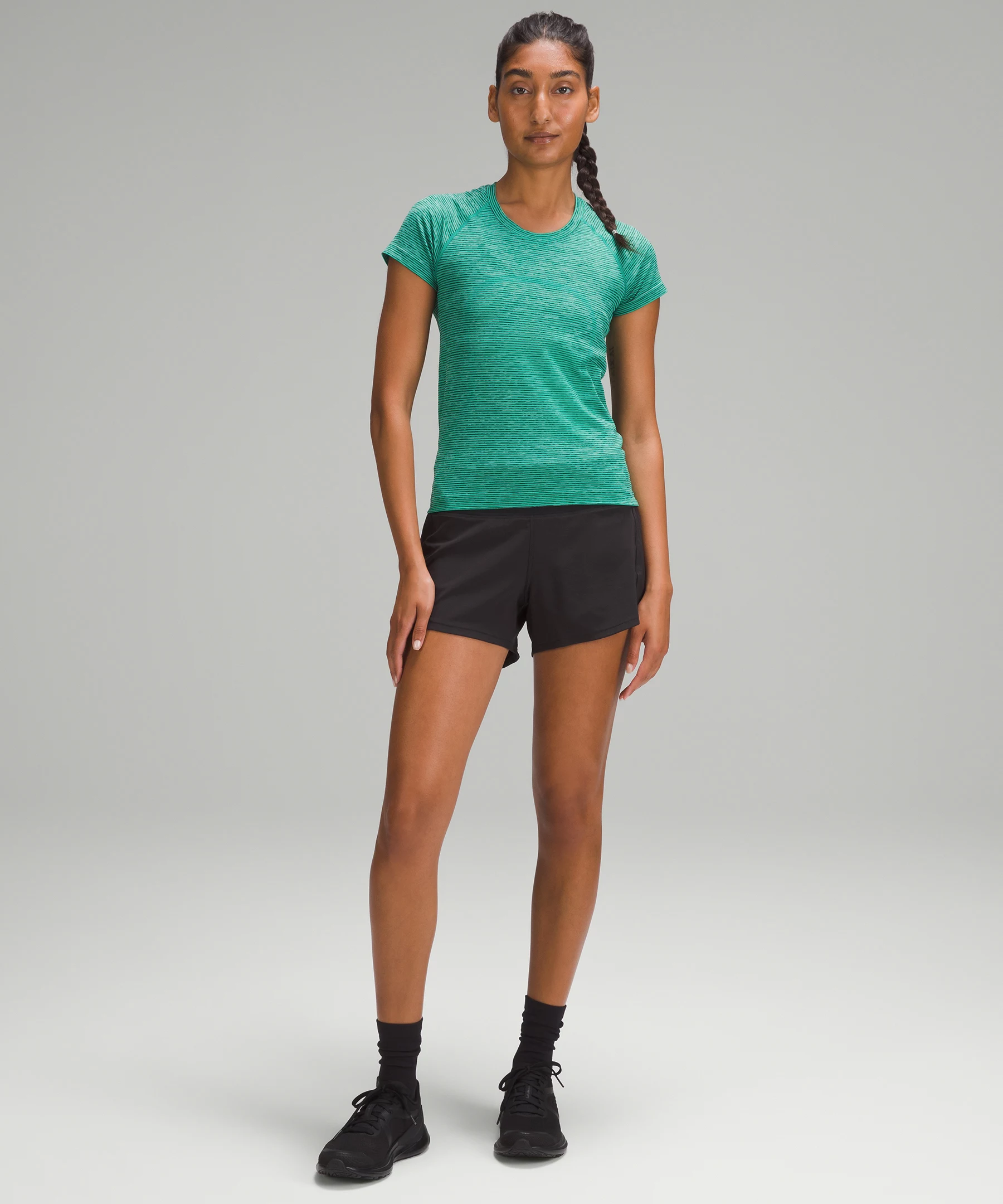 Swiftly Tech Short-Sleeve Shirt 2.0 *Race Length Online Only Wee Are From Space Kelly Green