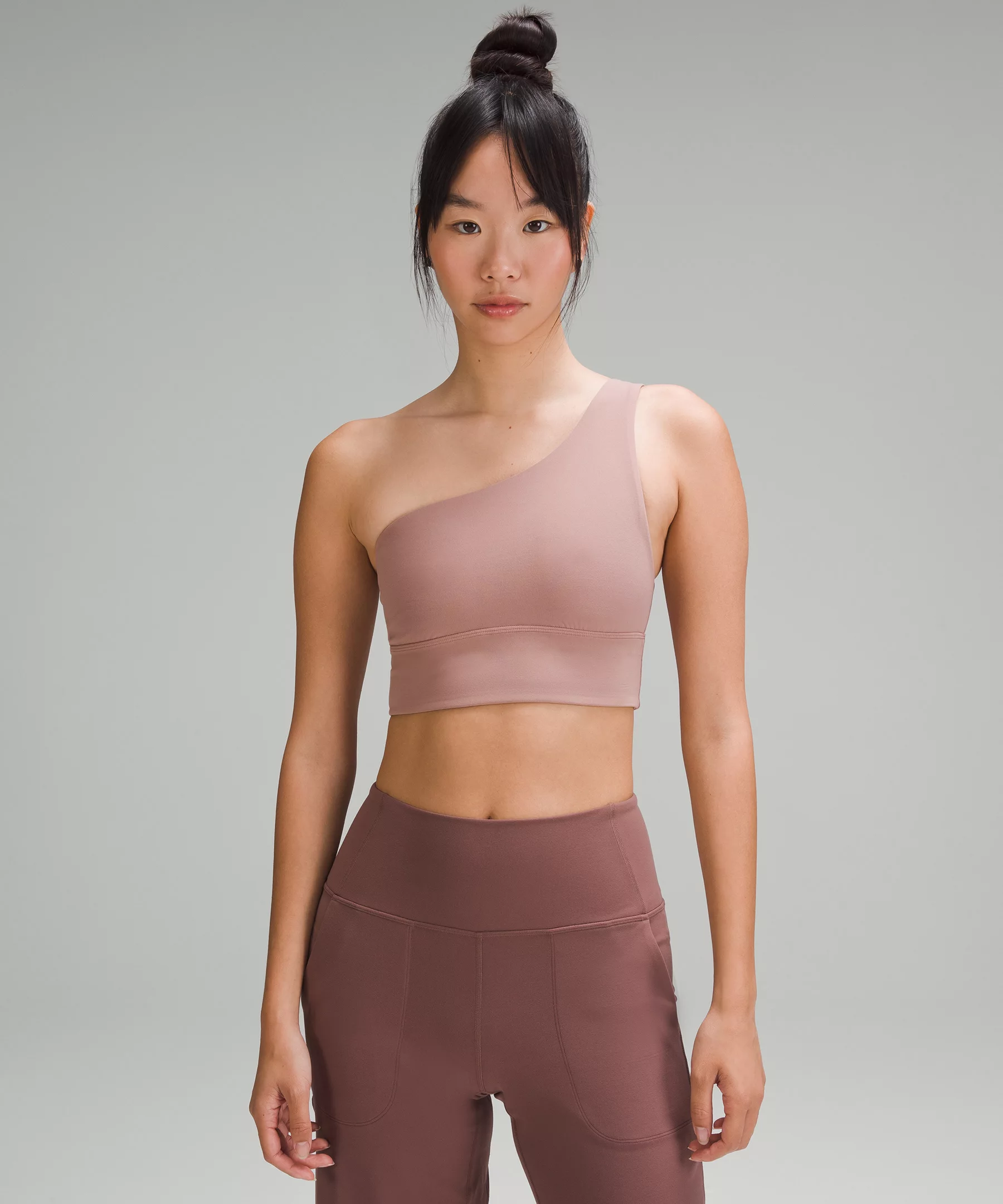 lululemon Align™ Asymmetrical Bra *Light Support, A/B Cup Twilight Rose