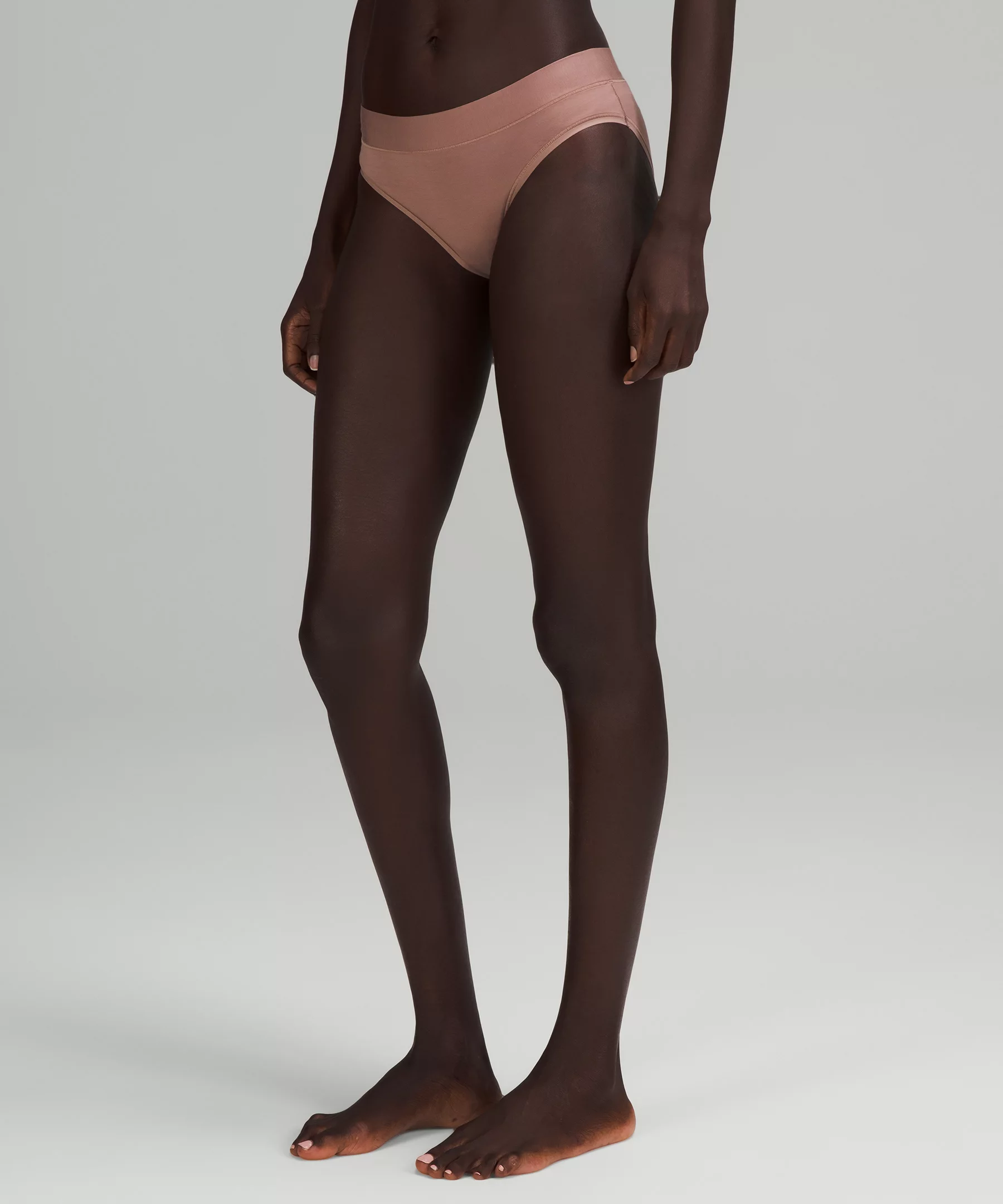 UnderEase Mid-Rise Bikini Underwear *Online Only Twilight Rose