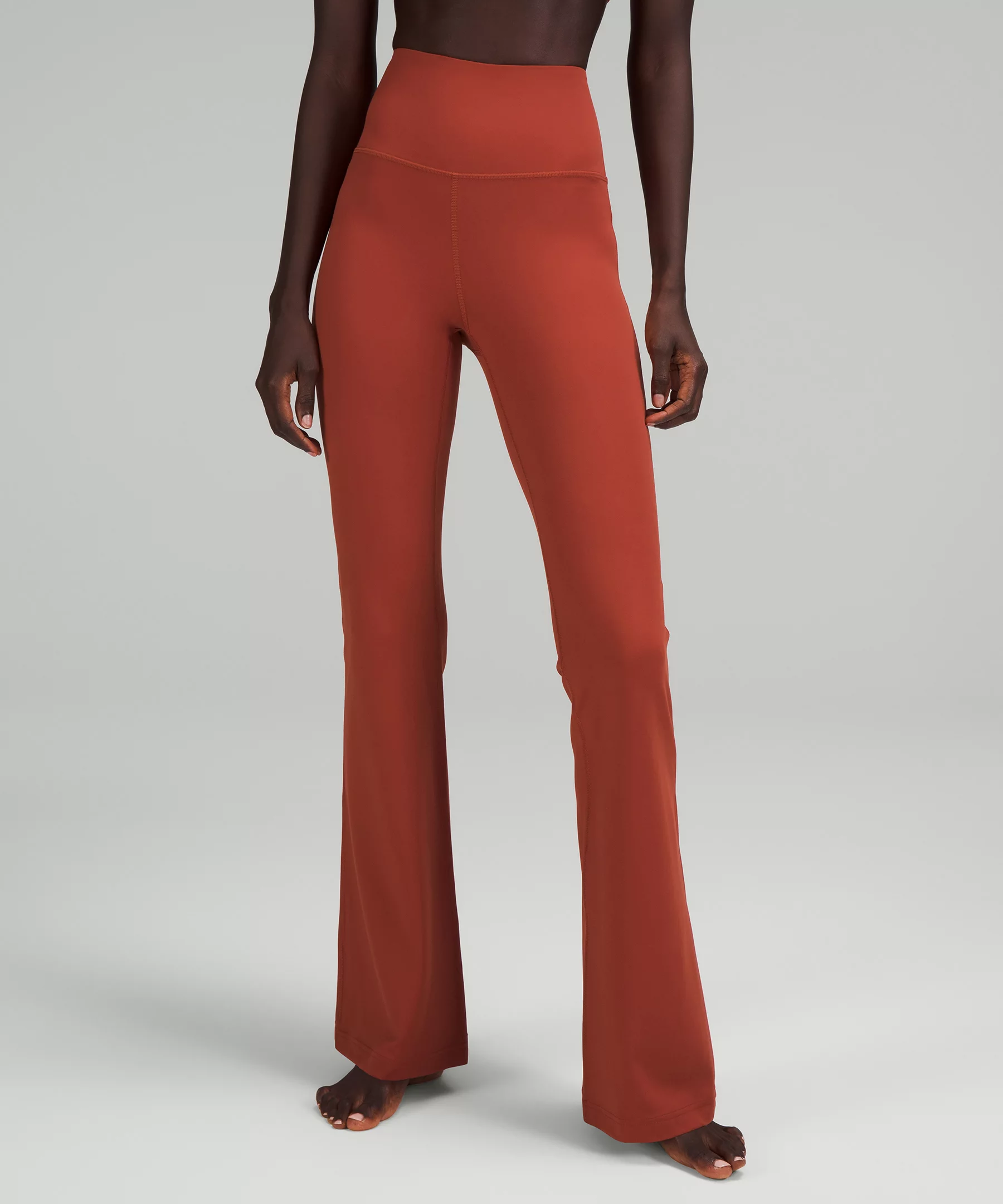 Groove Super-High-Rise Flared Pant Nulu Online Only Cayenne