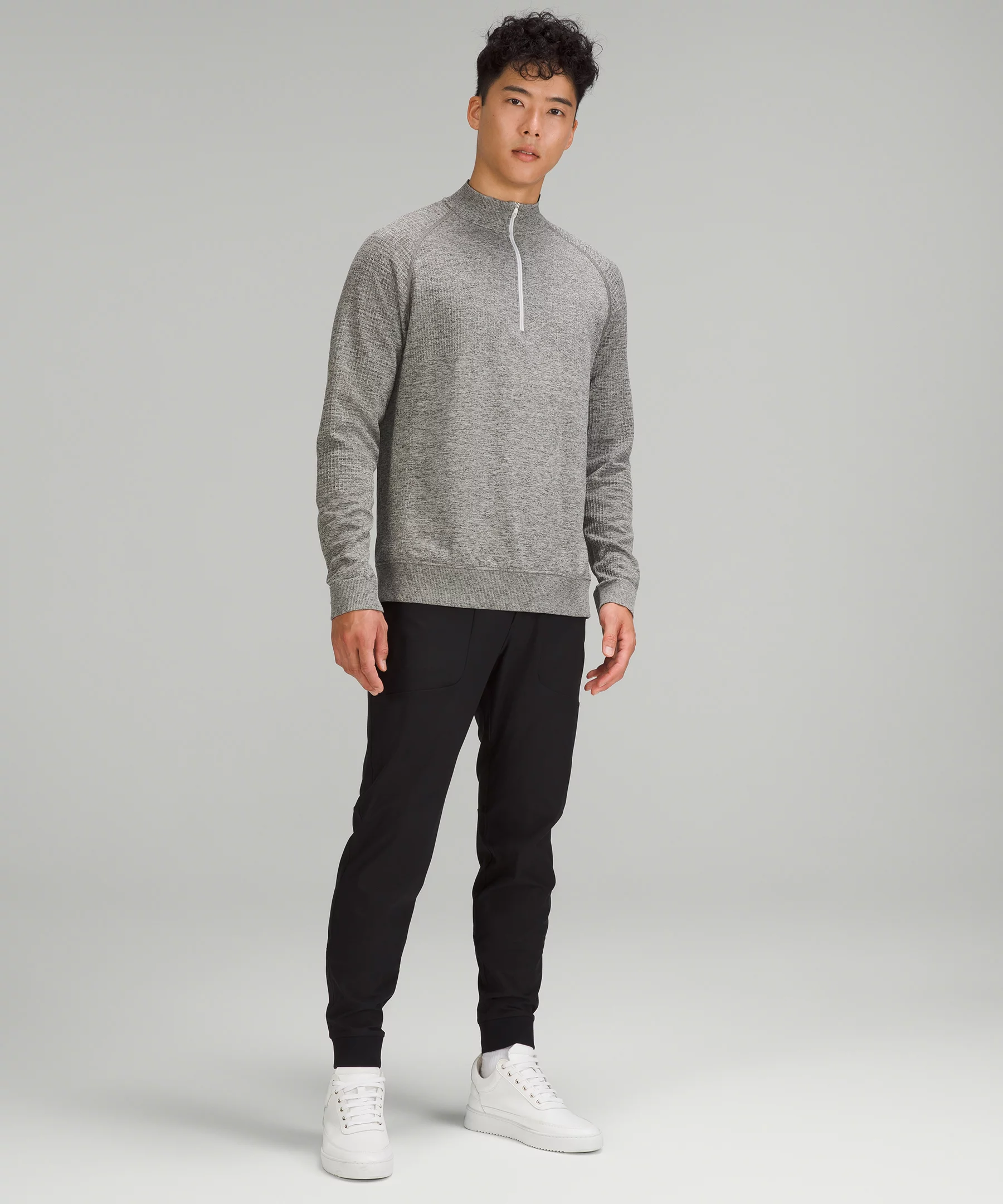 Engineered Warmth Half Zip *Online Only Vapor/Gull Grey/Black