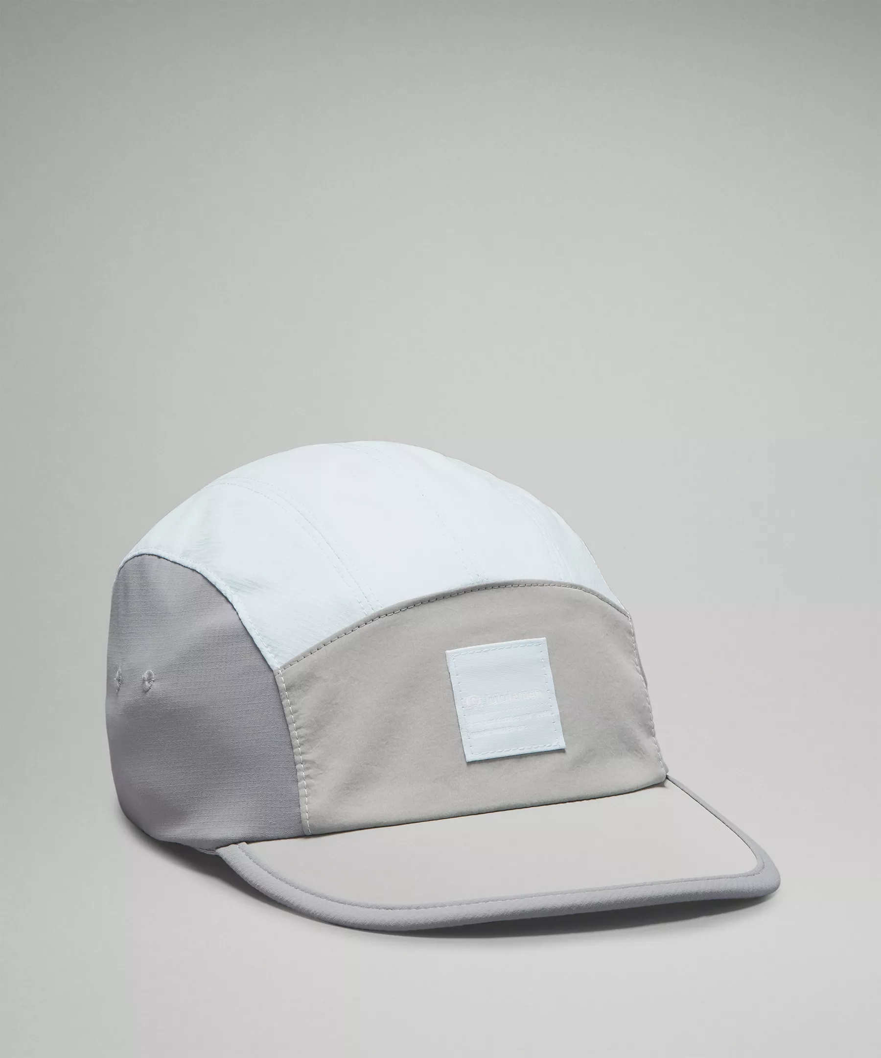 Ripstop Multi-Panel Hat Bone/Powder Blue/Rhino Grey