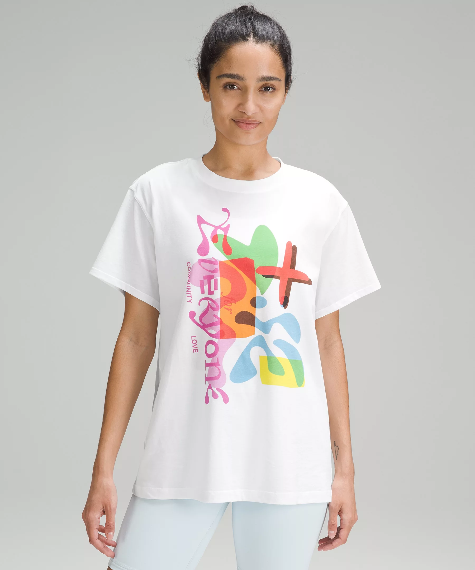 All Yours T-Shirt *Pride Graphic White