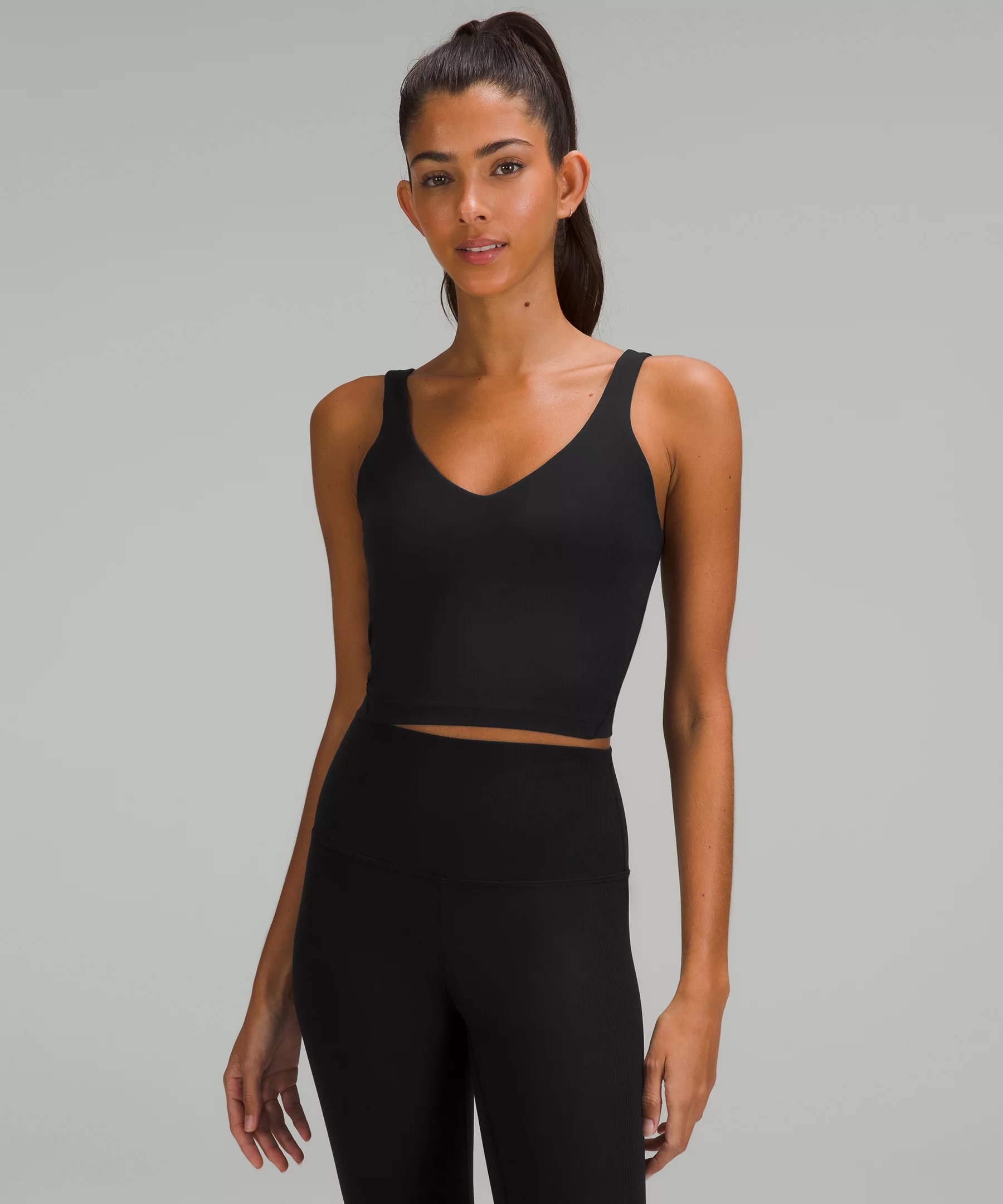 lululemon Align™ Ribbed Tank Top Black