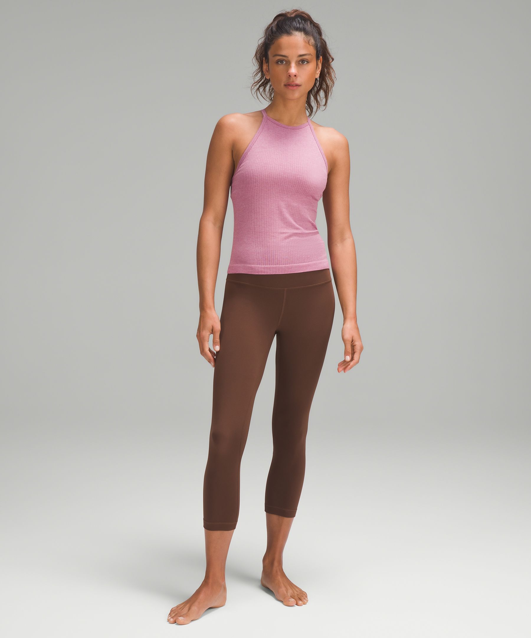 Ebb to Street High-Neck Tank Top *Online Only velvet dust