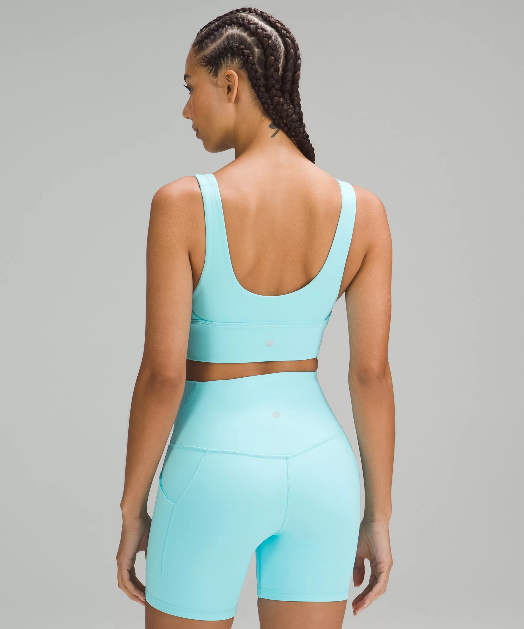 lululemon Align™ Bra *Light Support, C/D Cup Cyan Blue
