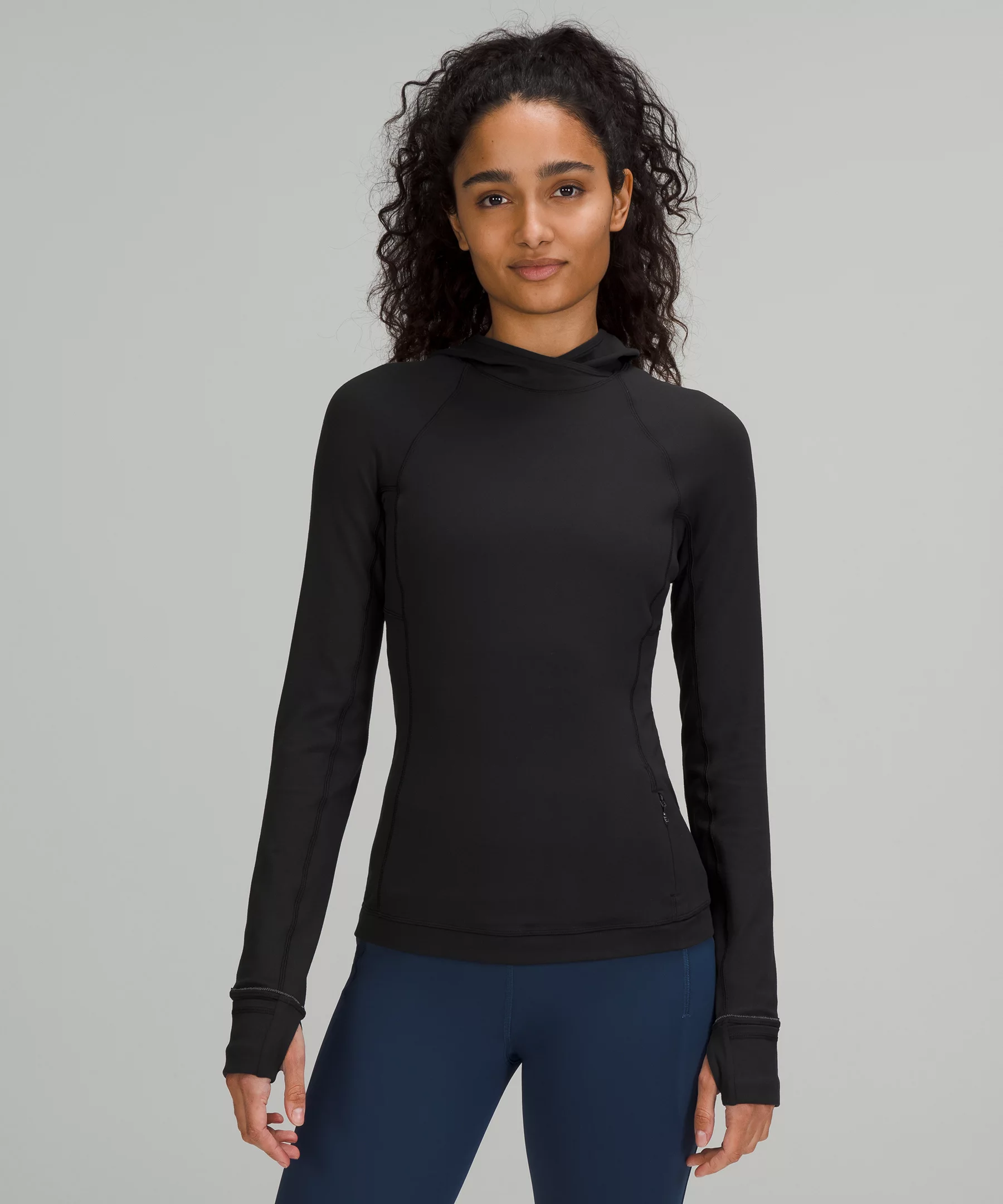 It's Rulu Run Long-Sleeve Hoodie Black