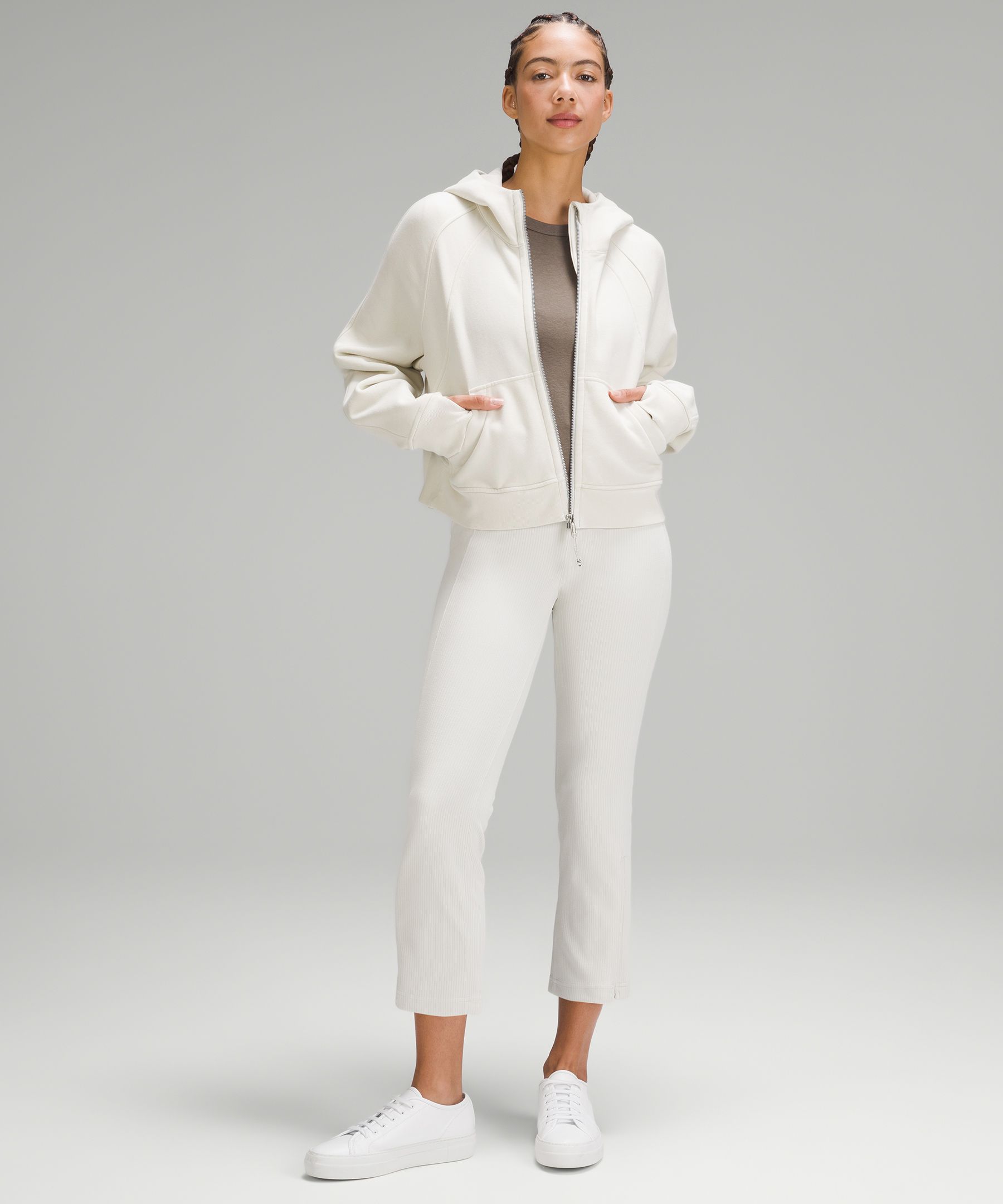 Scuba Oversized Full Zip bone