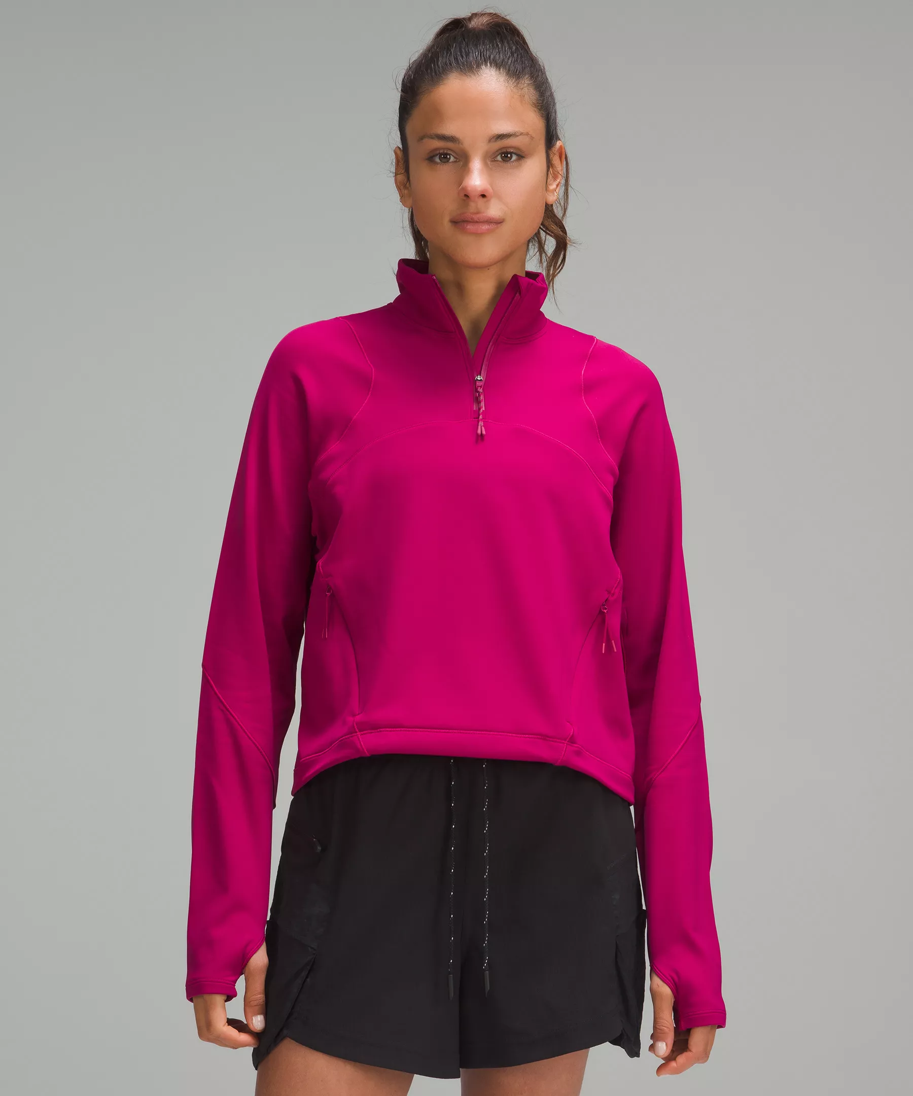 Tech Fleece Hiking 1/4 Zip Pullover Wild Berry