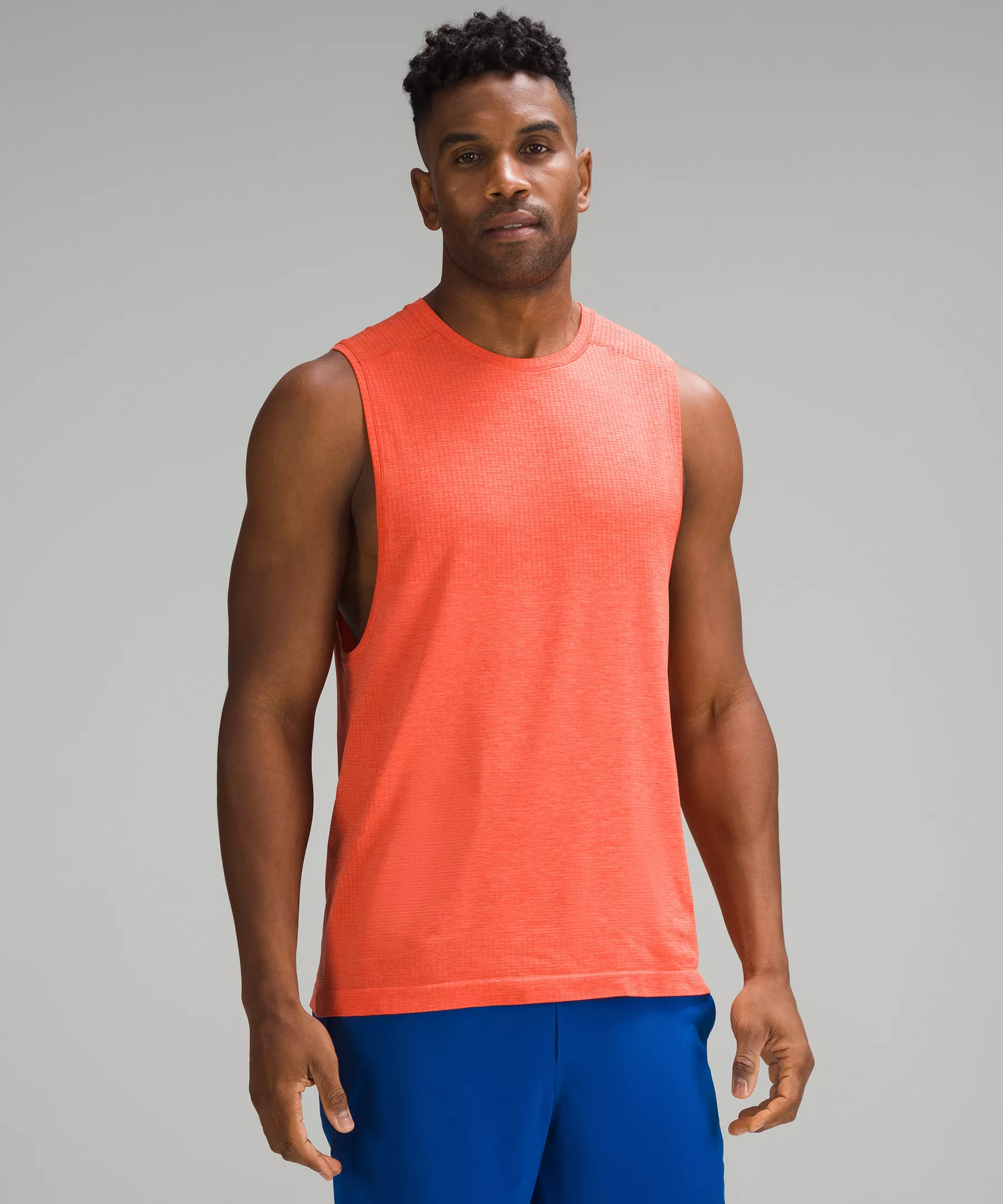 Metal Vent Tech Sleeveless Shirt *Updated Solar Orange/Sunny Coral