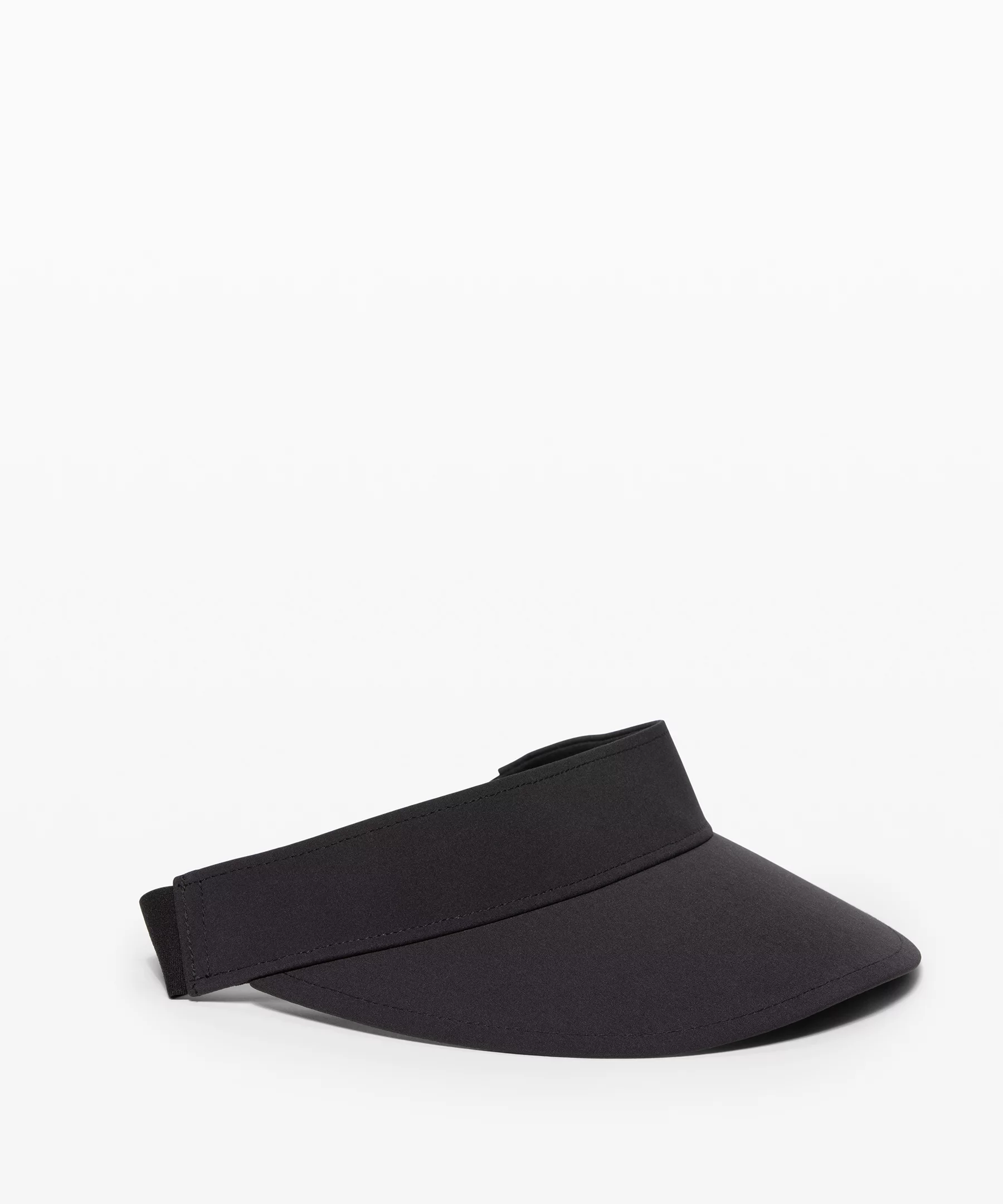 Women's Fast Paced Running Visor Online Only Black