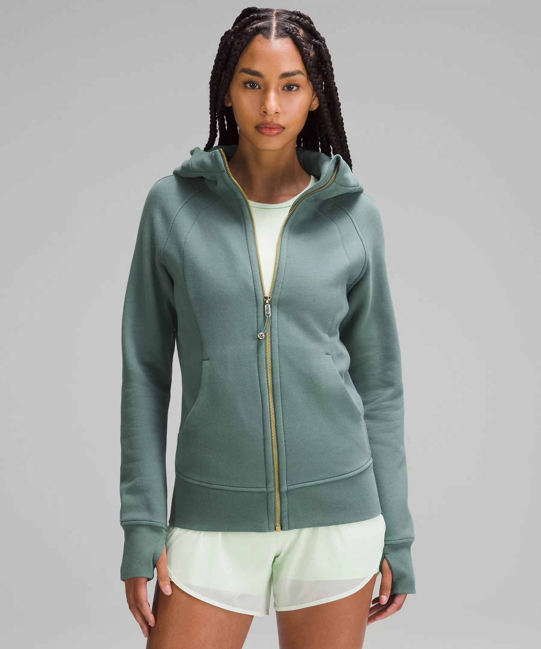 Scuba Full-Zip Hoodie medium forest