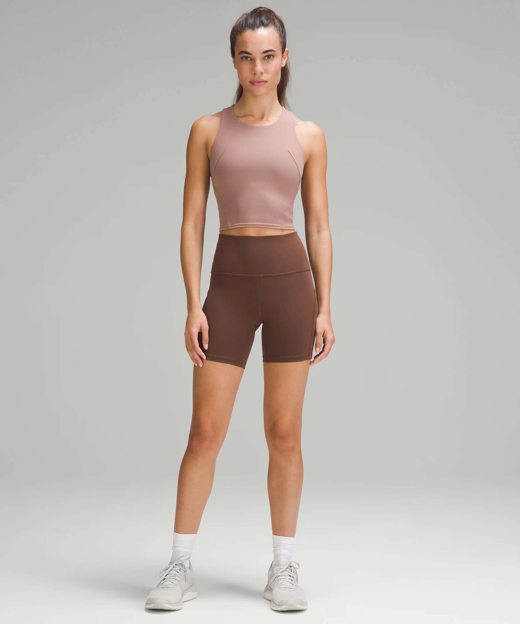 Wunder Train Racerback Tank Top Twilight Rose