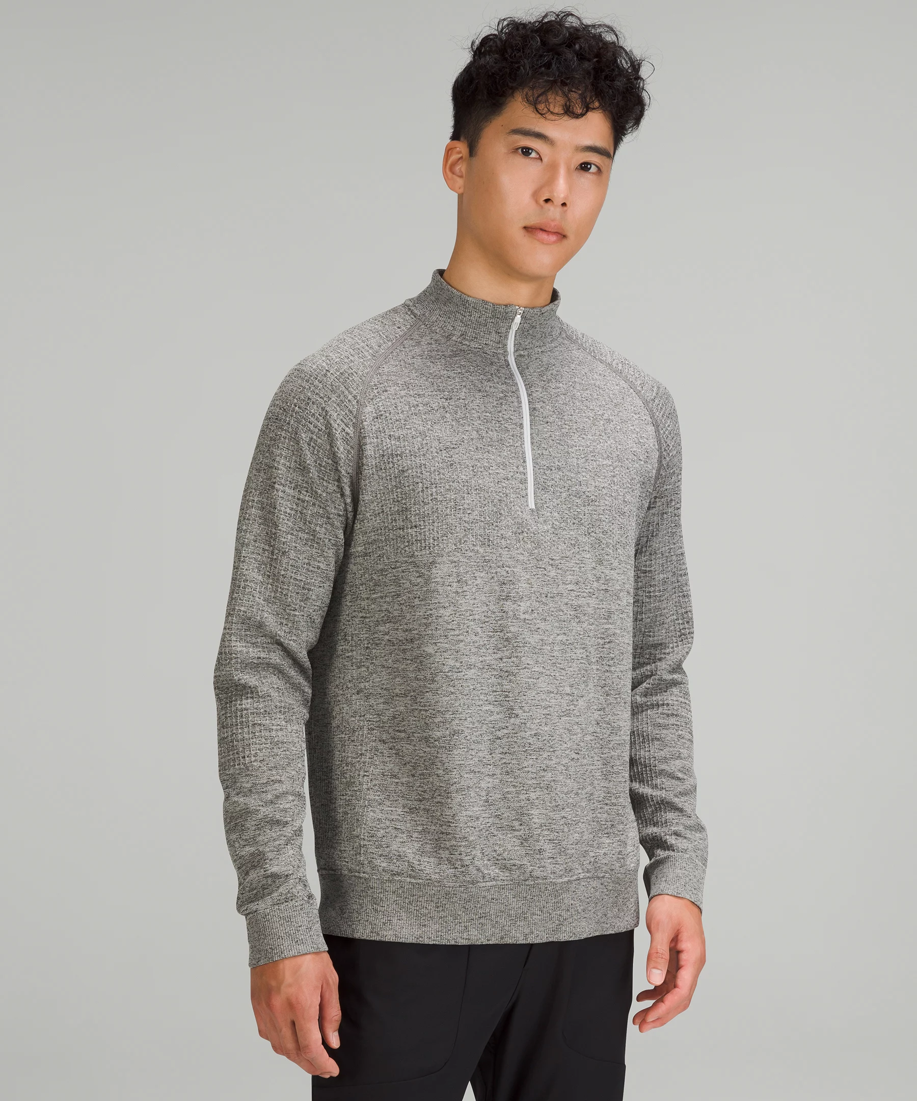 Engineered Warmth Half Zip *Online Only Vapor/Gull Grey/Black