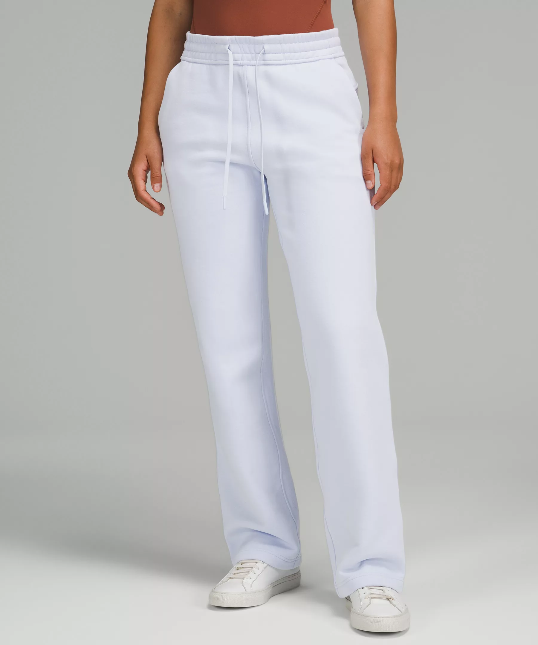 Loungeful Straight Leg Pant *Full Length Pastel Blue