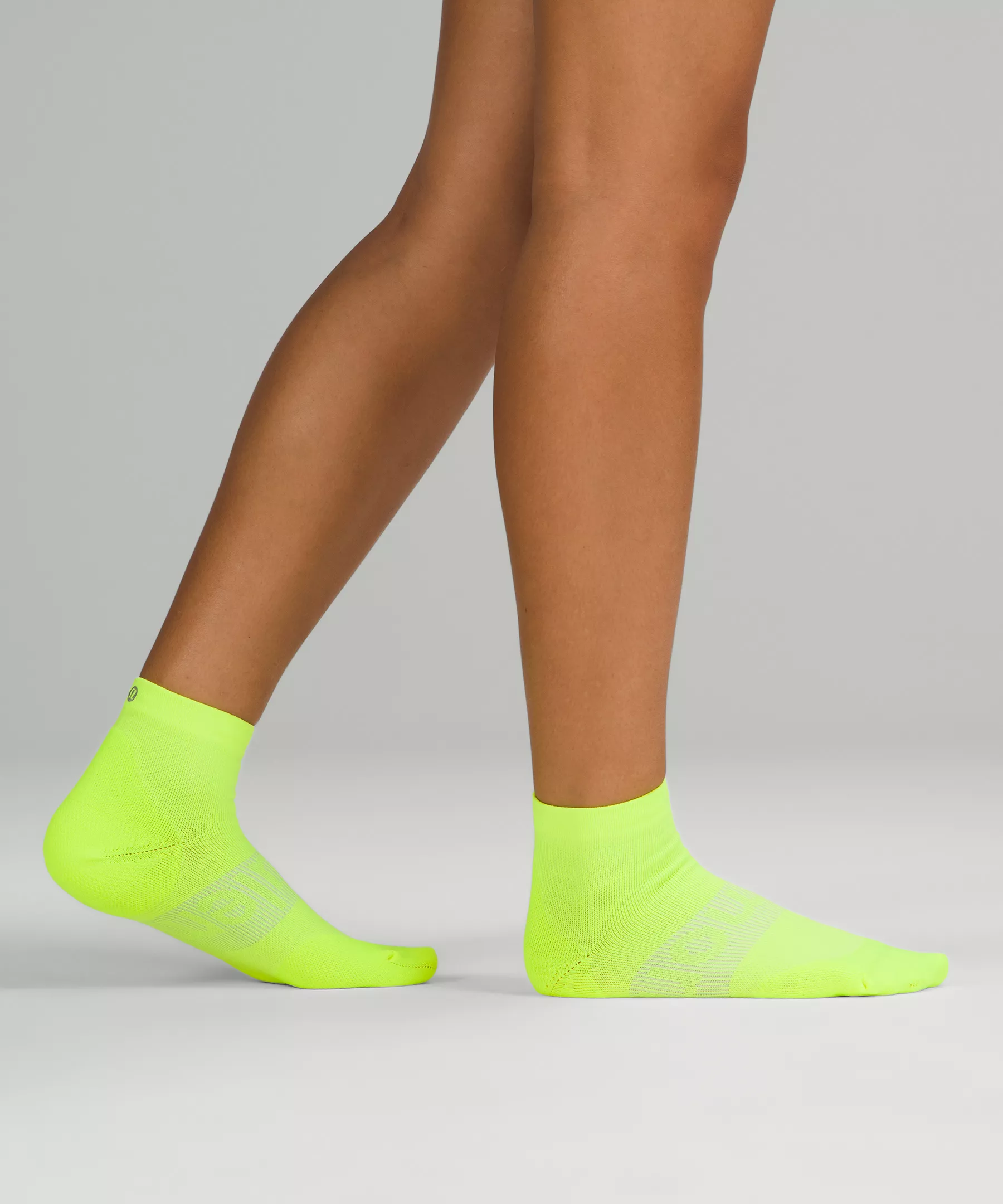 Women's Power Stride Ankle Sock Highlight Yellow