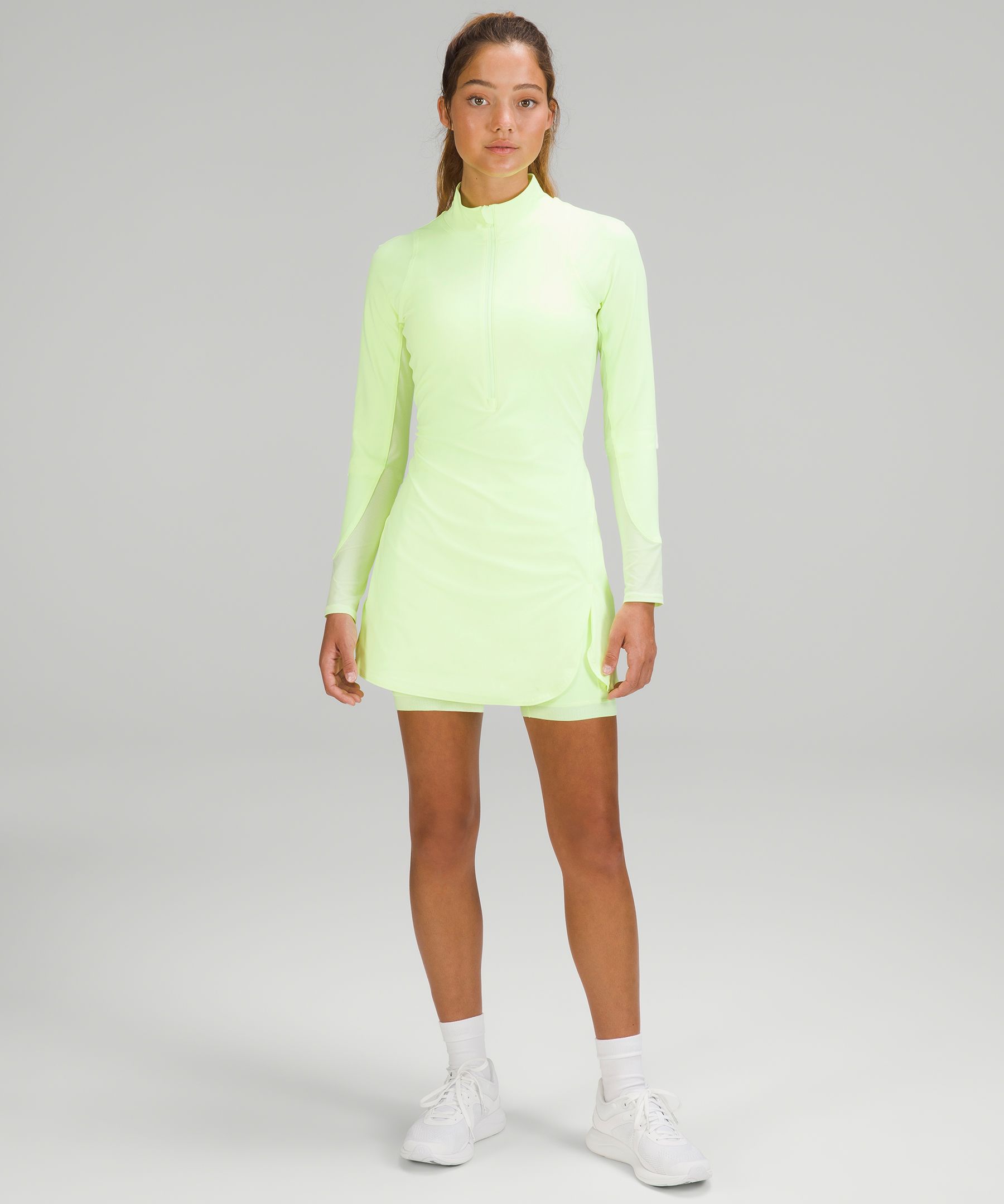 Nulux Long Sleeve Tennis Dress Faded Zap