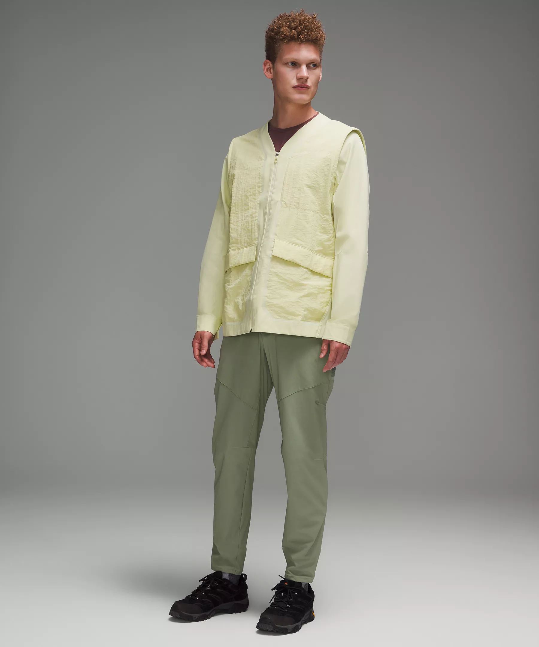 Water-Repellent Hiking Convertible Bomber Jacket Dewy