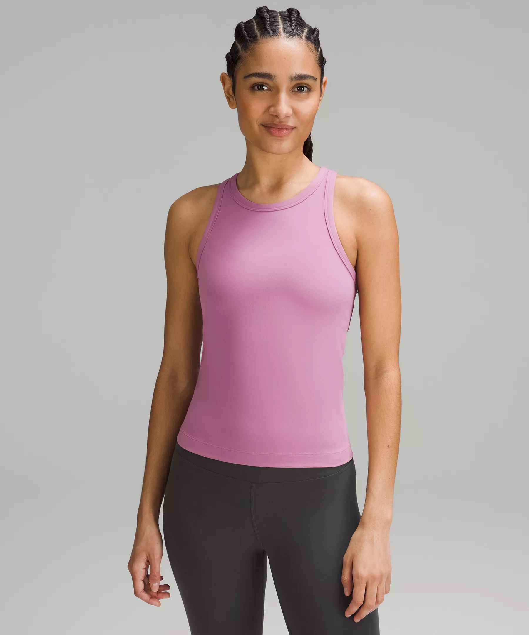 lululemon Align™ Waist-Length Racerback Tank Top velvet dust