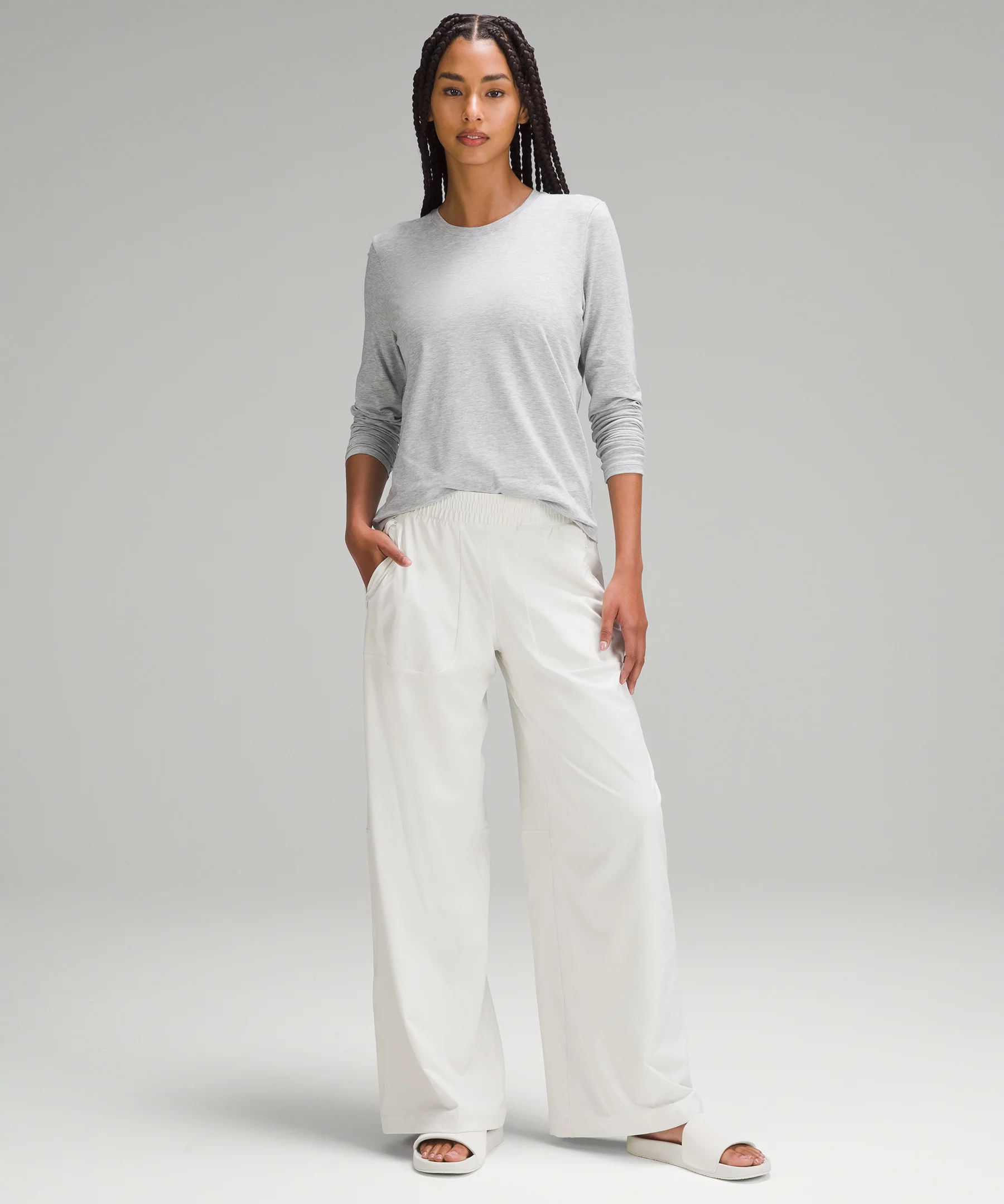 Love Long-Sleeve Shirt *Online Only Heathered Core Light Grey