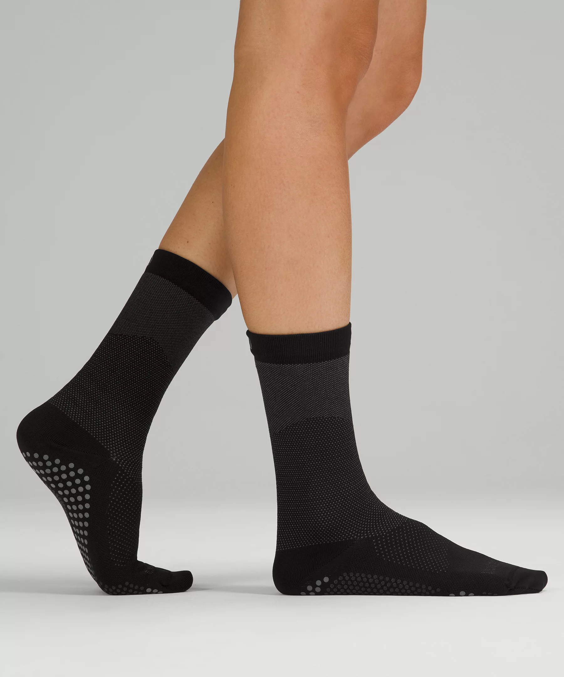 Women's Find Your Balance Studio Crew Sock Black