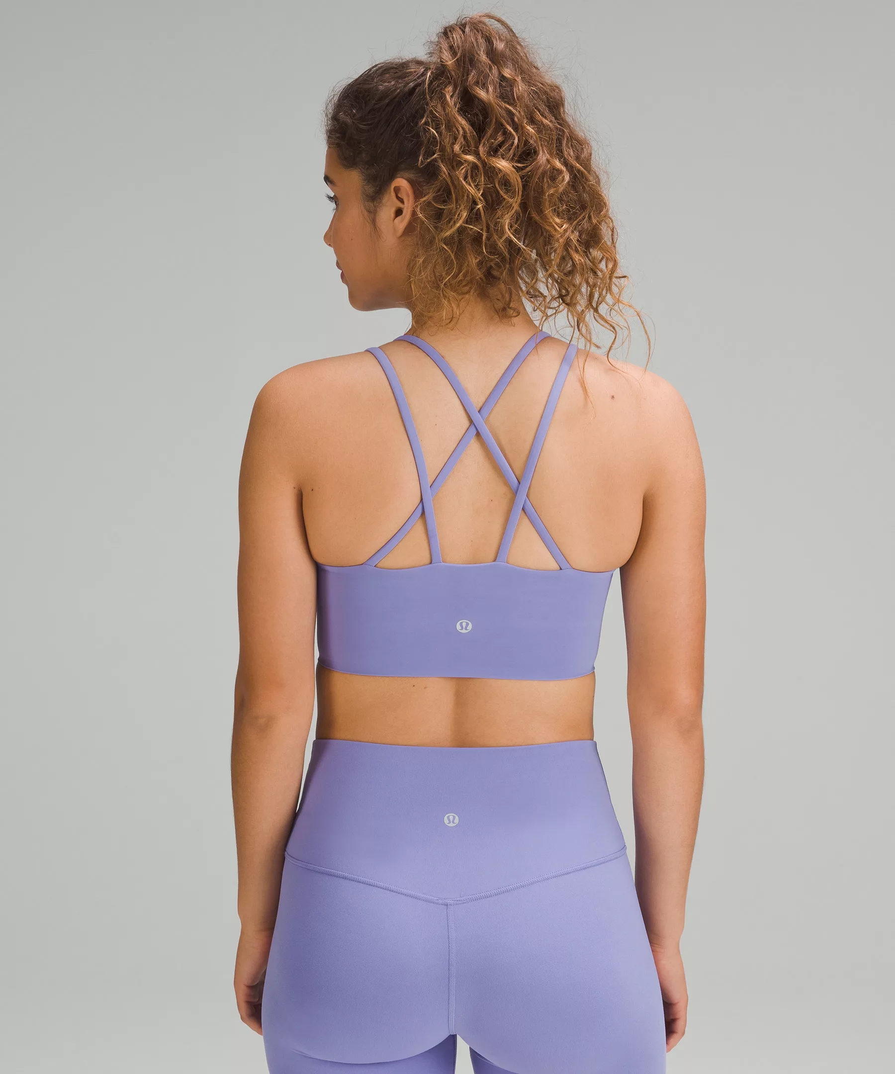 Like a Cloud Longline Bra *Light Support, B/C Cup Dark Lavender