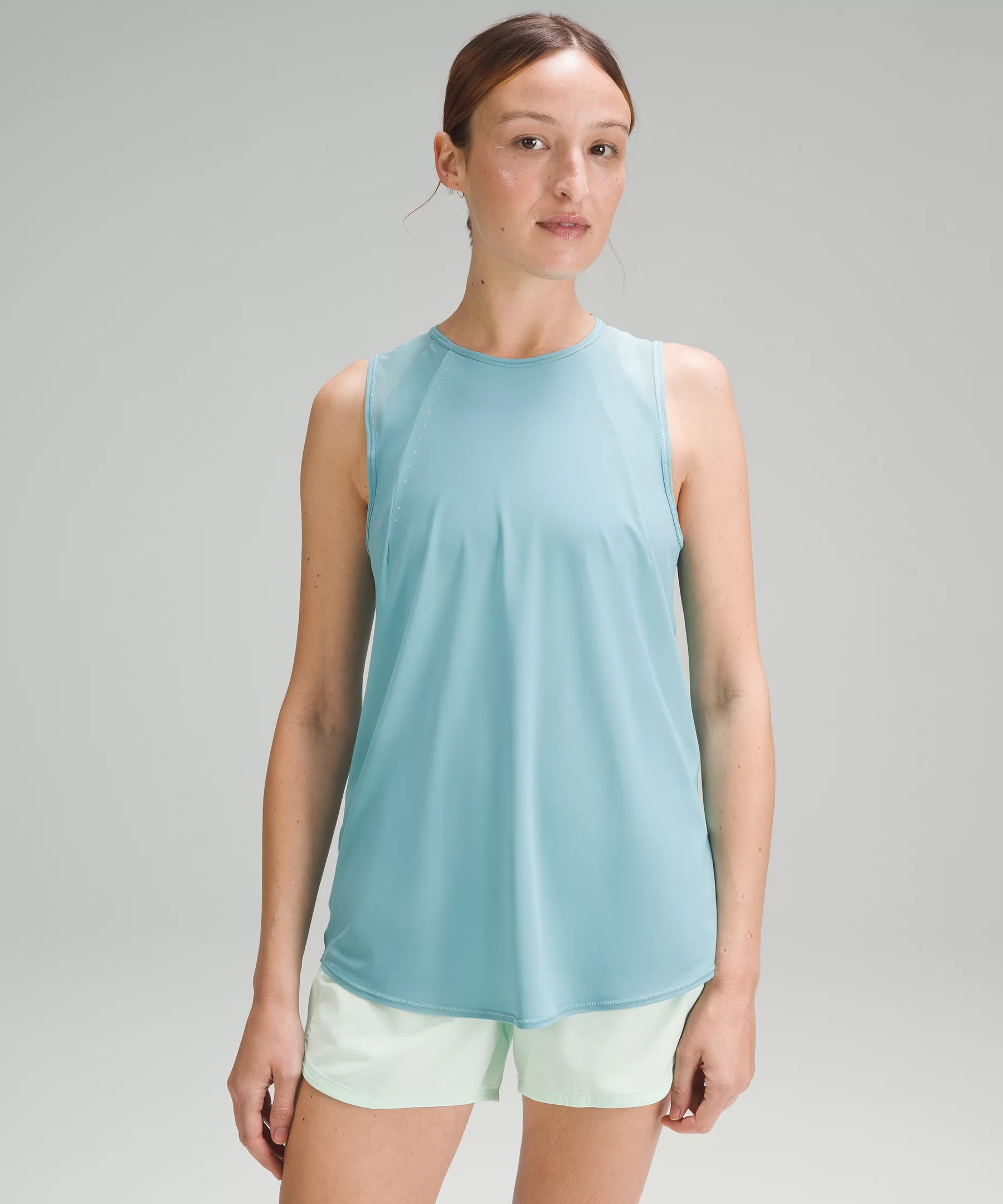 Sculpt Tank Top Tidal Teal