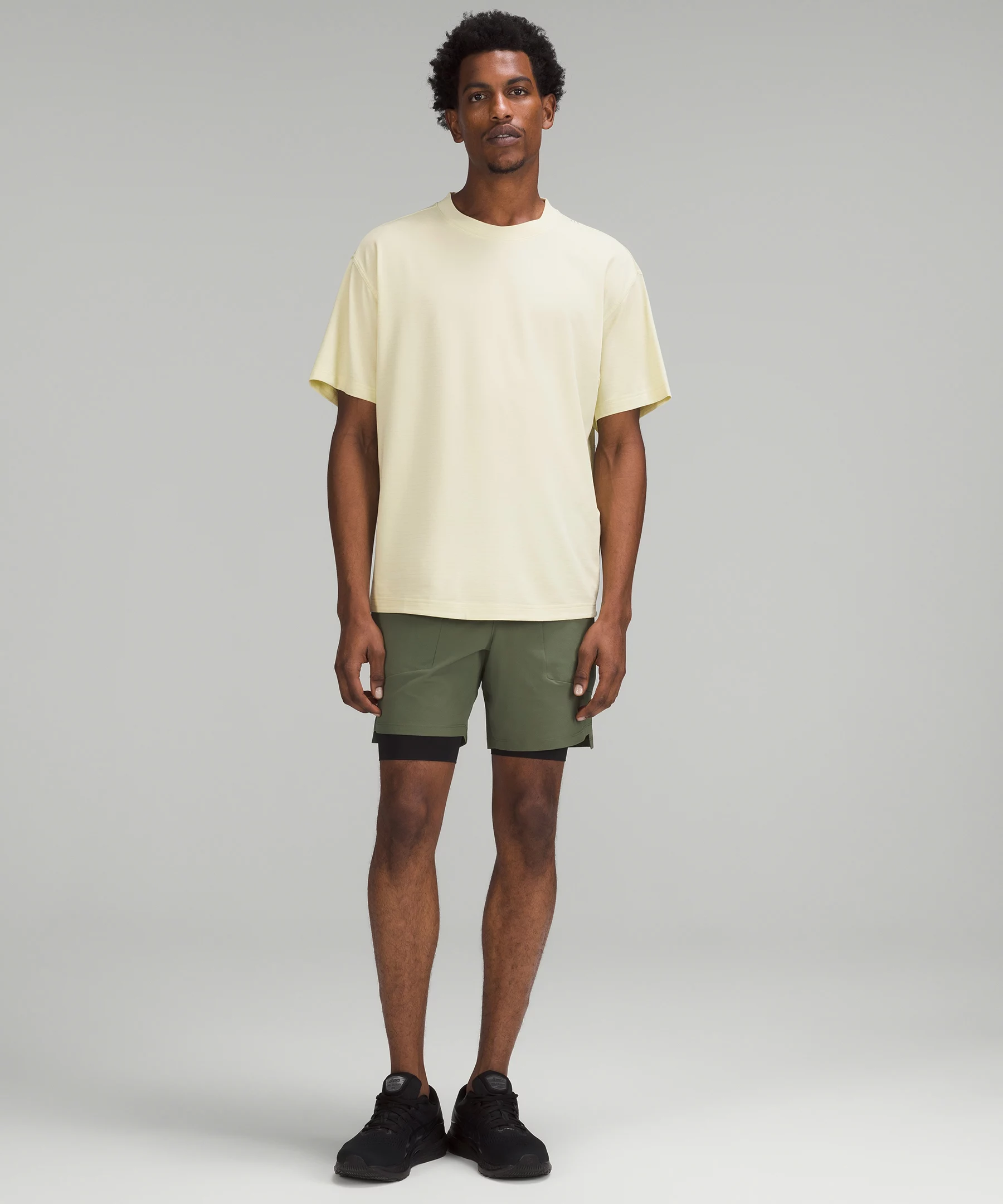 Relaxed-Fit Training Short Sleeve Shirt Dewy